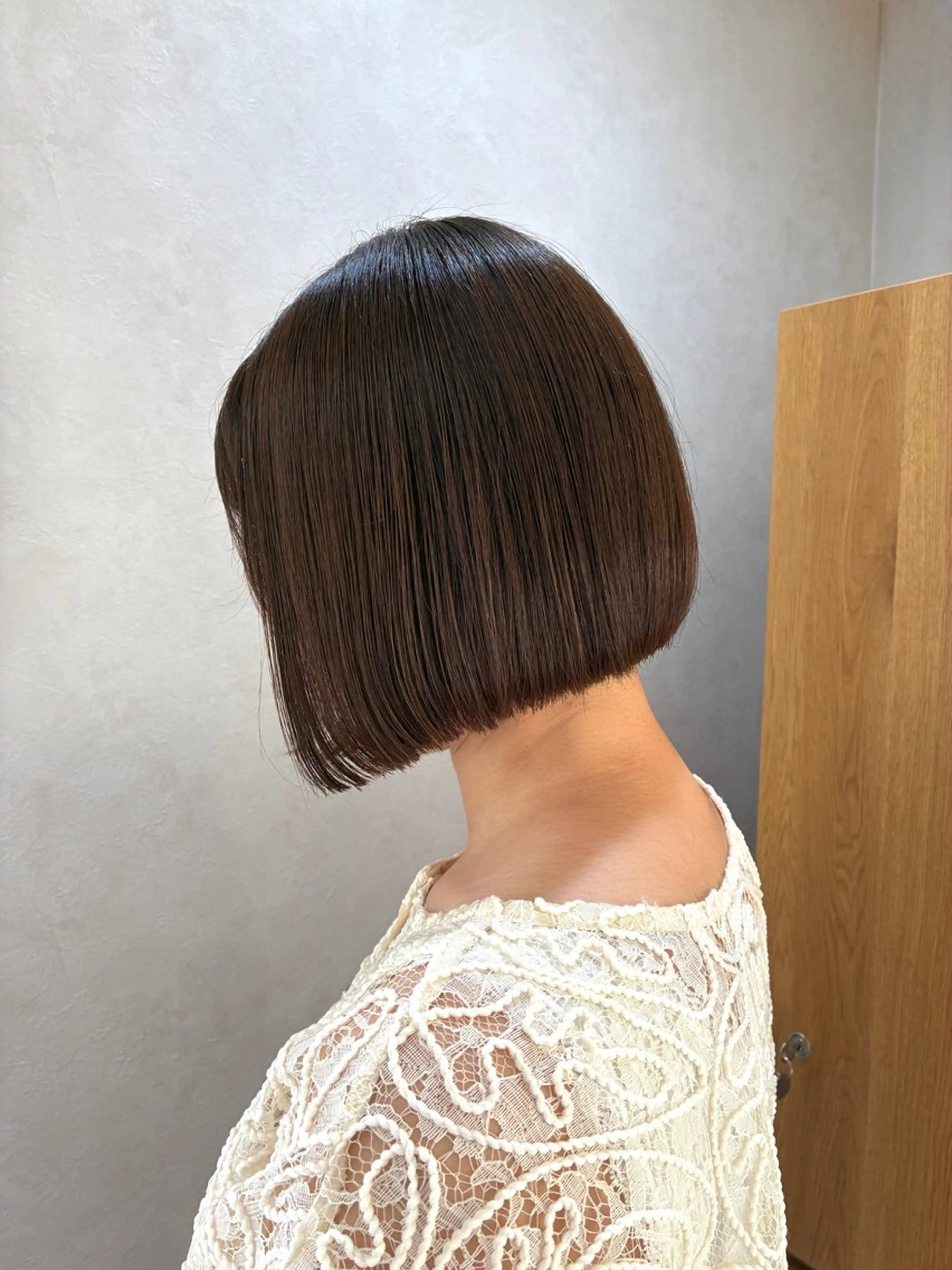 ショート ボブ カット ヘアカラー 遠藤 玲のヘアスタイル