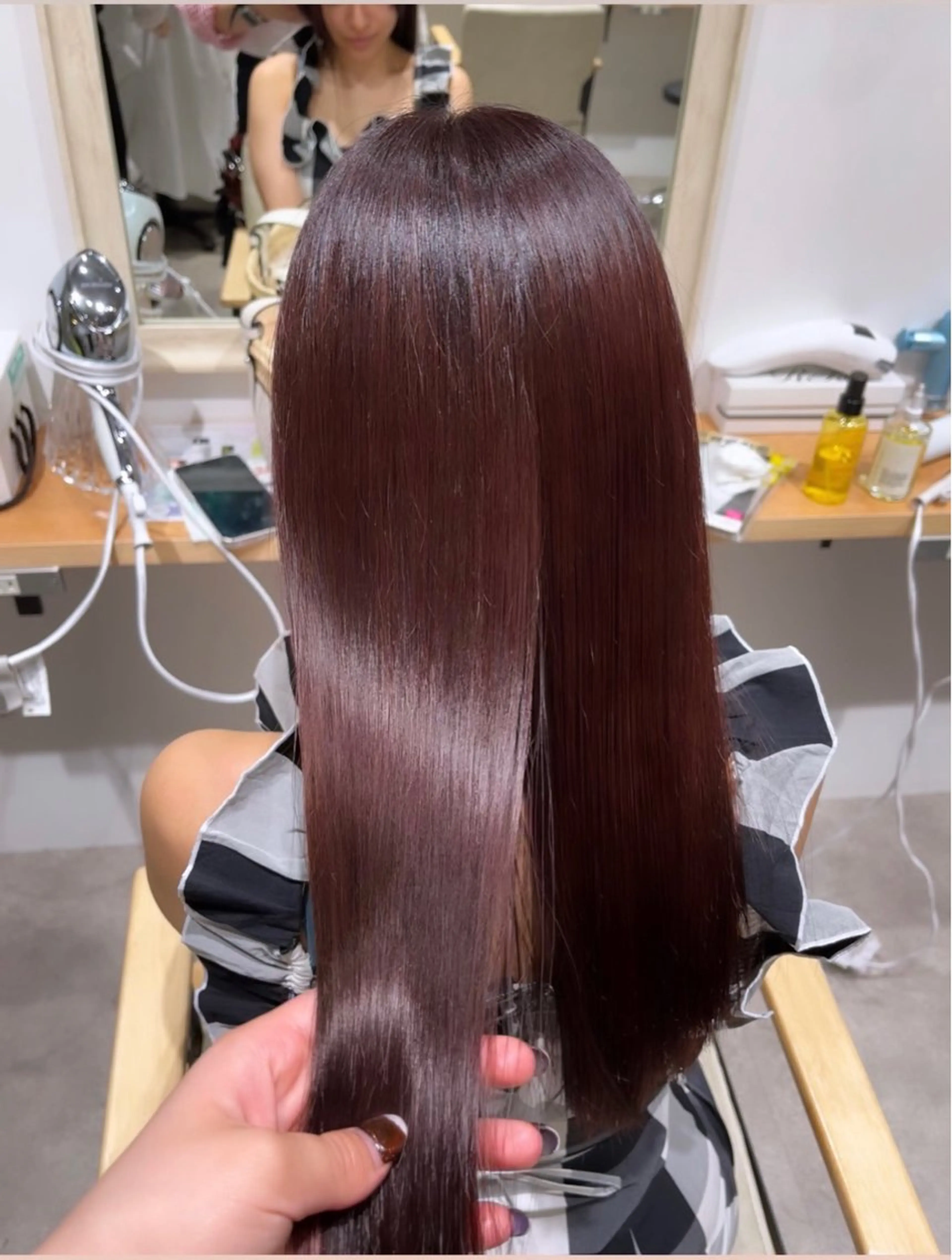 カラー ヘアカラー トリートメント 🦋女子ウケメンズ パーマYUI🦋のヘアスタイル