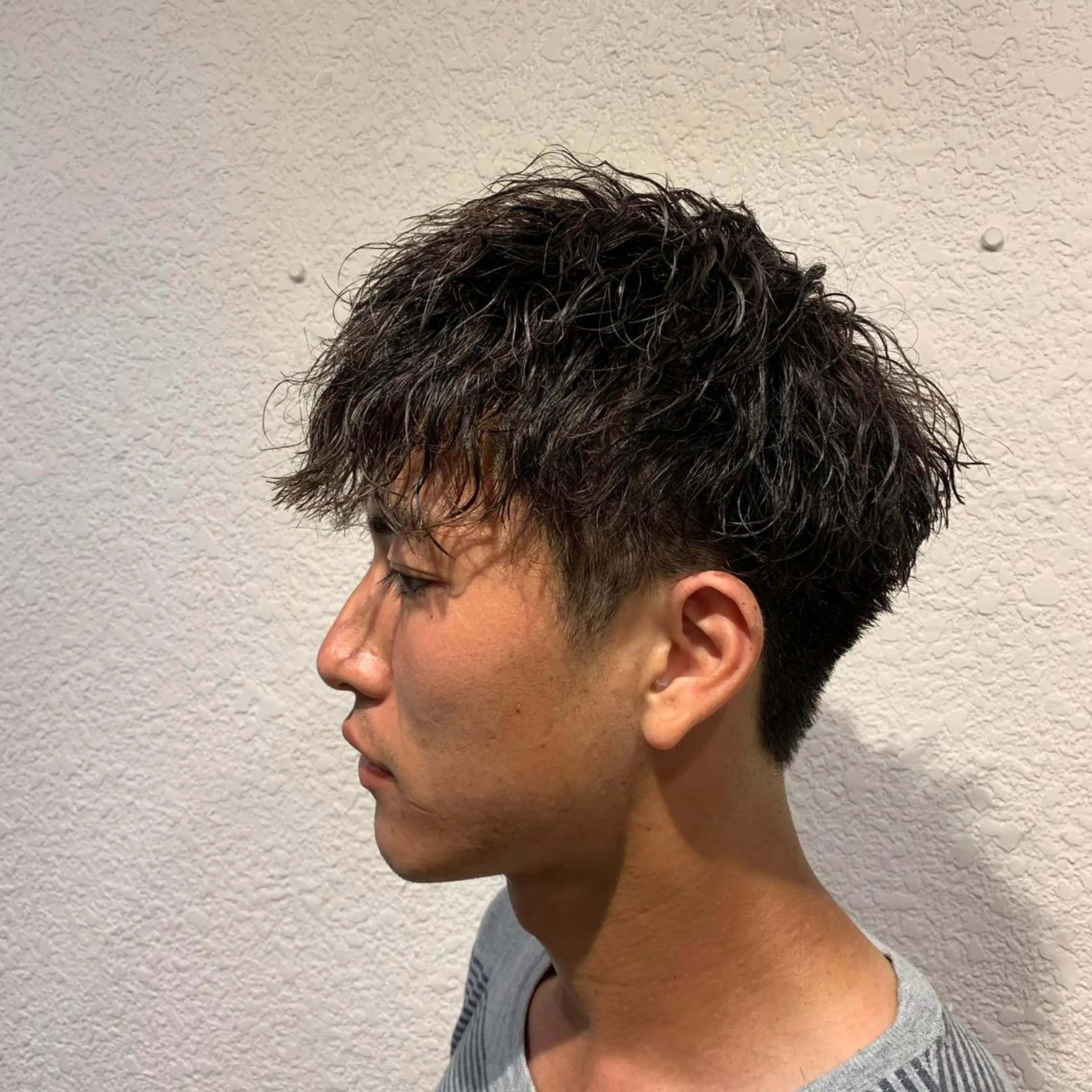 パーマ スパイキーパーマ 柏NO1 藤本葉のヘアスタイル
