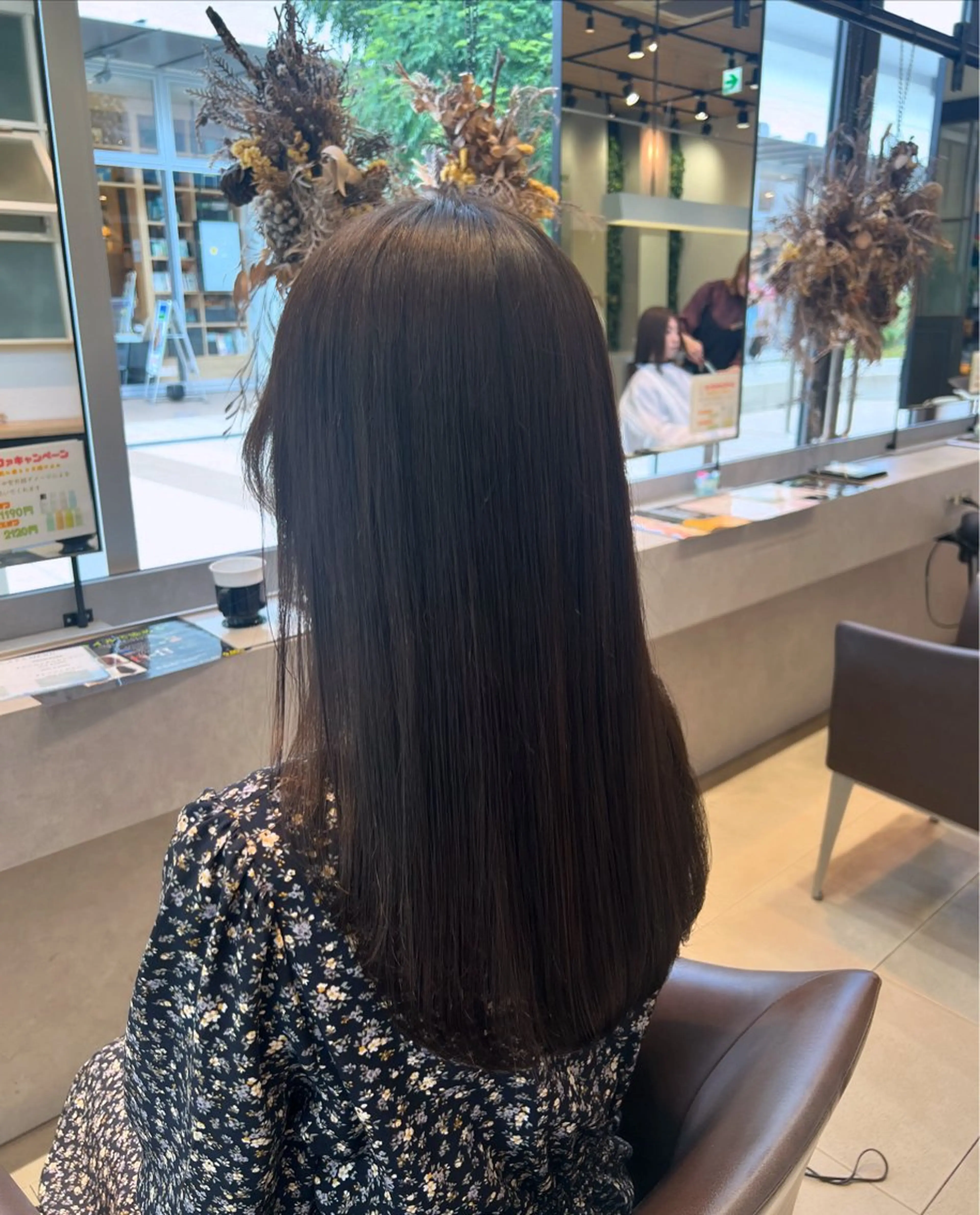 ロング カラー オリーブカラー カット ヘアカラー 🫧Ai/ ロロネー森ノ宮💖のヘアスタイル