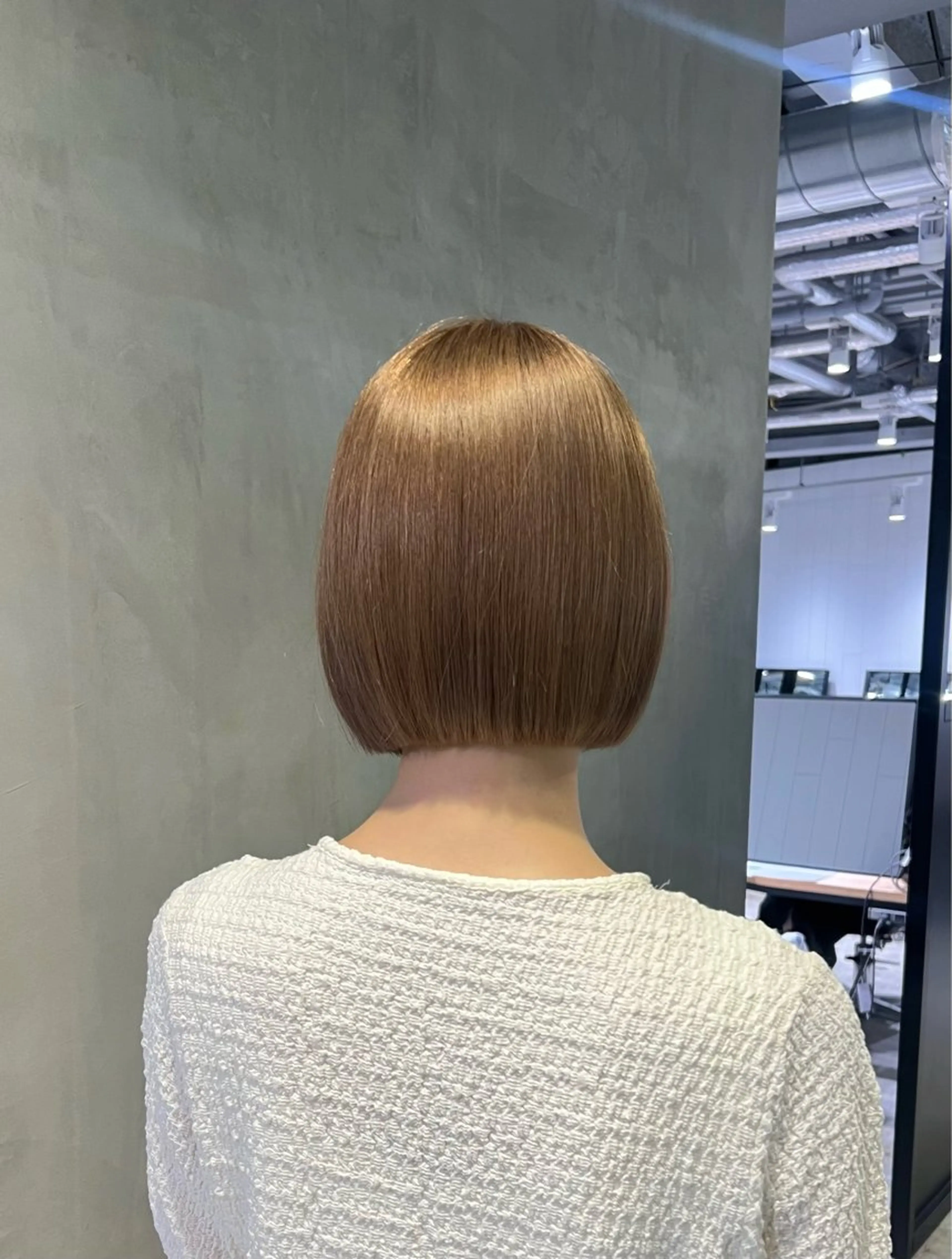 ショート カラー ボブ 🎀miyu🎀池袋 レイヤーカット🎀のヘアスタイル