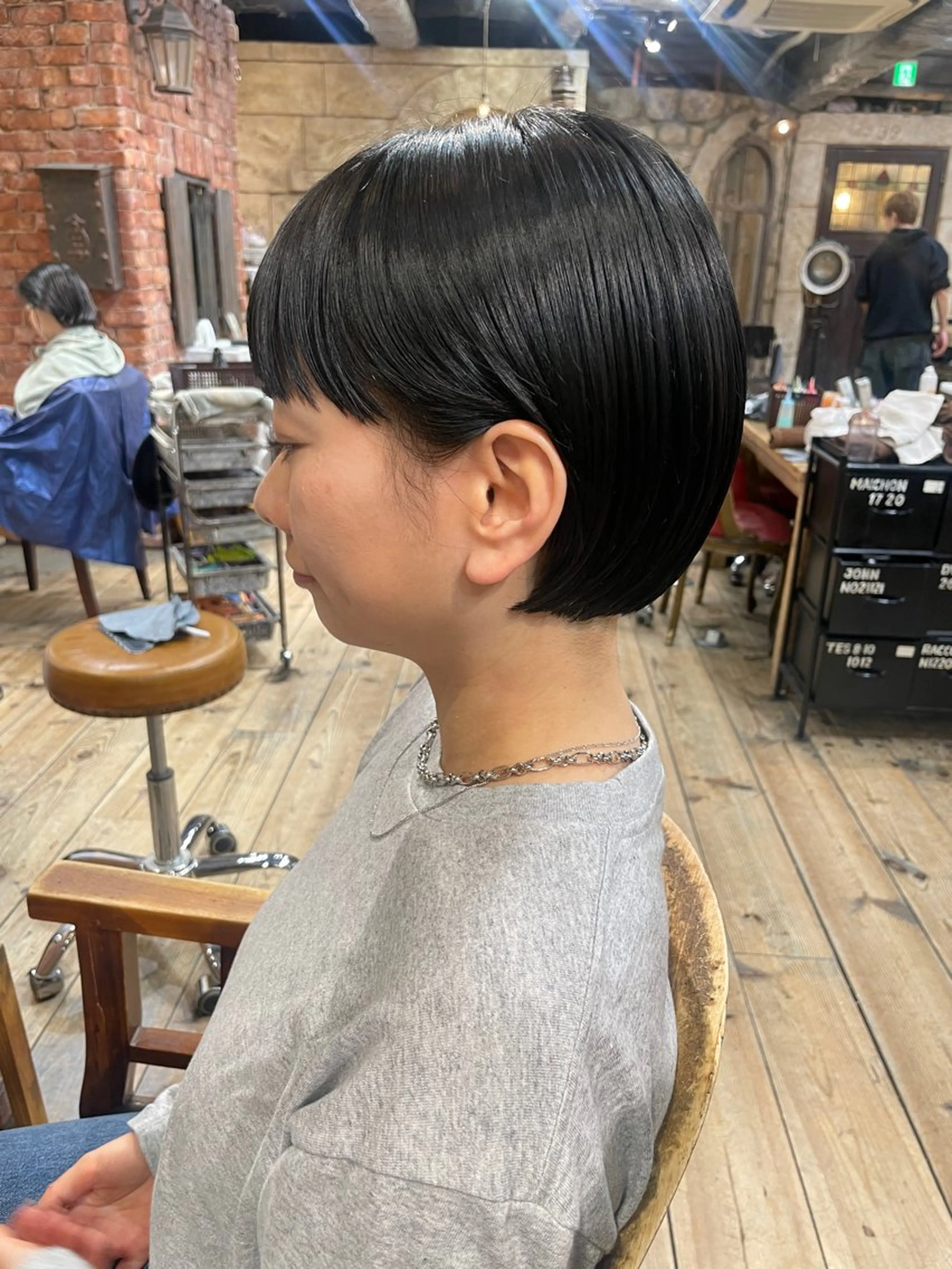 ショート 伸ばしかけ ショートヘア カット 抜け感🦖似合わせ カット/izumiのヘアスタイル