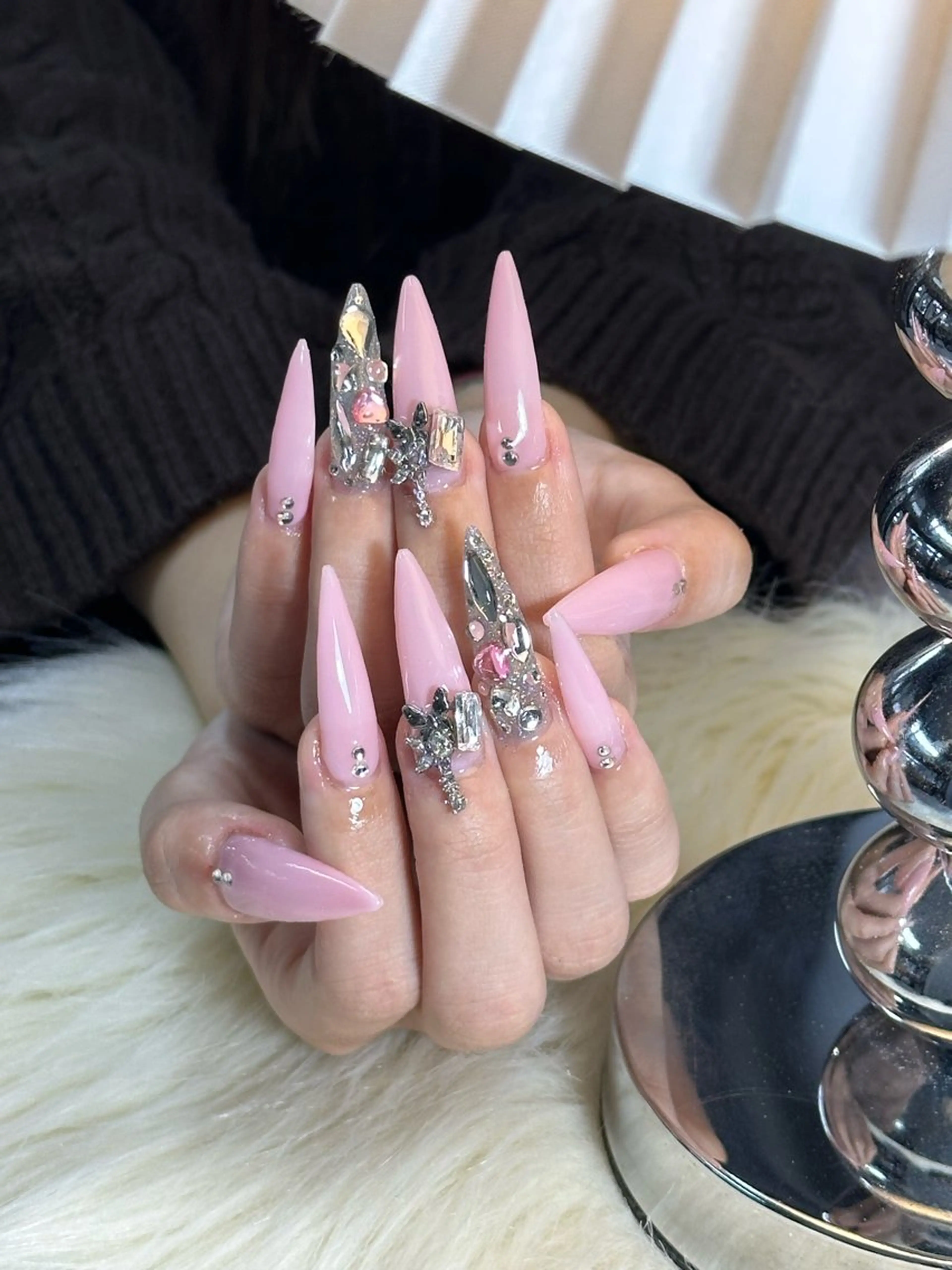 ネイル アートネイル ジェルネイル グラデーション パラジェル ワンホンネイル ハンドネイル if Hair＆Nail Salon所属・IKA /海外ネイル /個性派/ワンホンのネイルデザイン