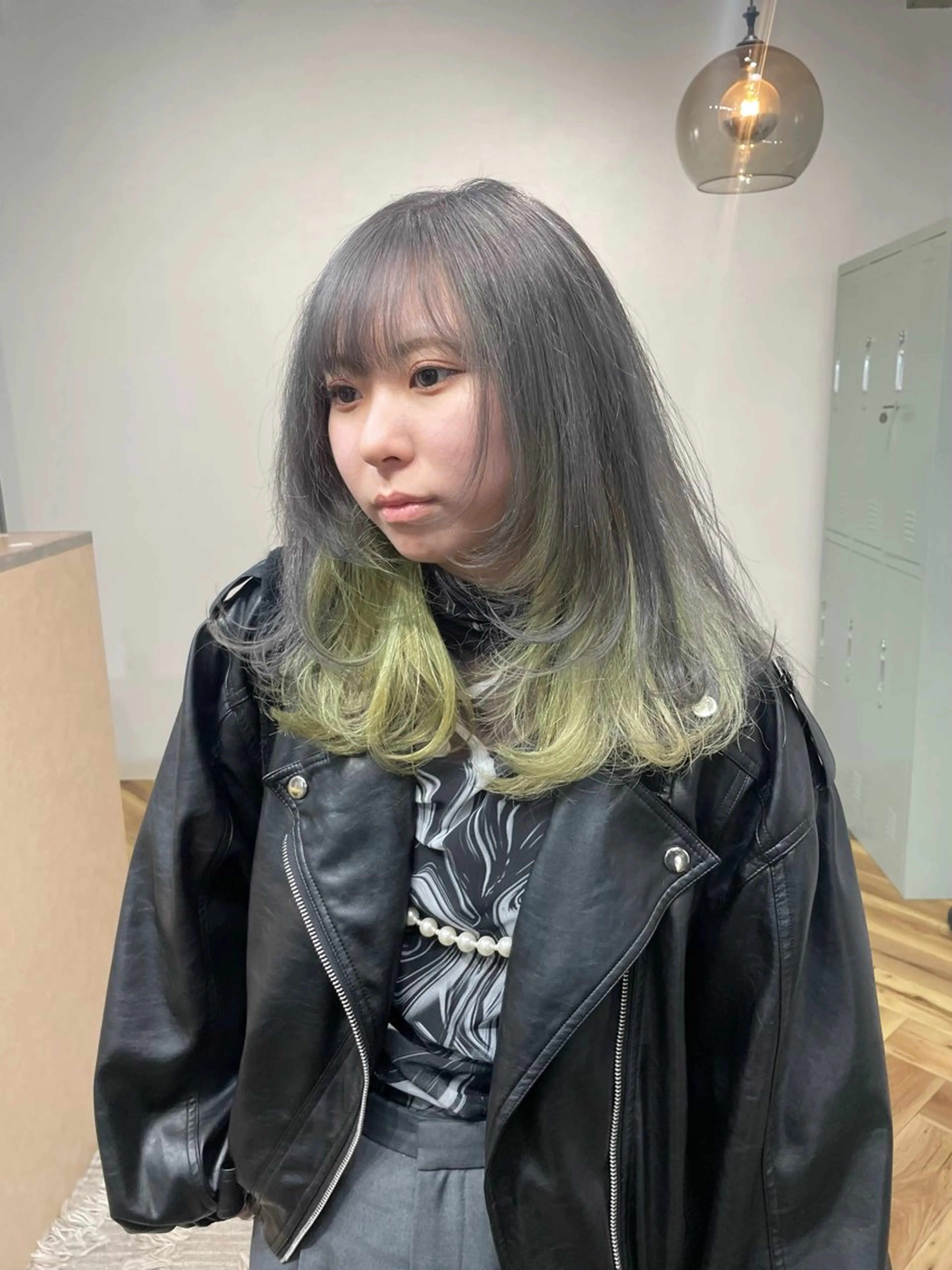 ロング カラー インナーカラー lani hair salon所属・SHOTO ハイトー ン/デザインカラーのヘアスタイル