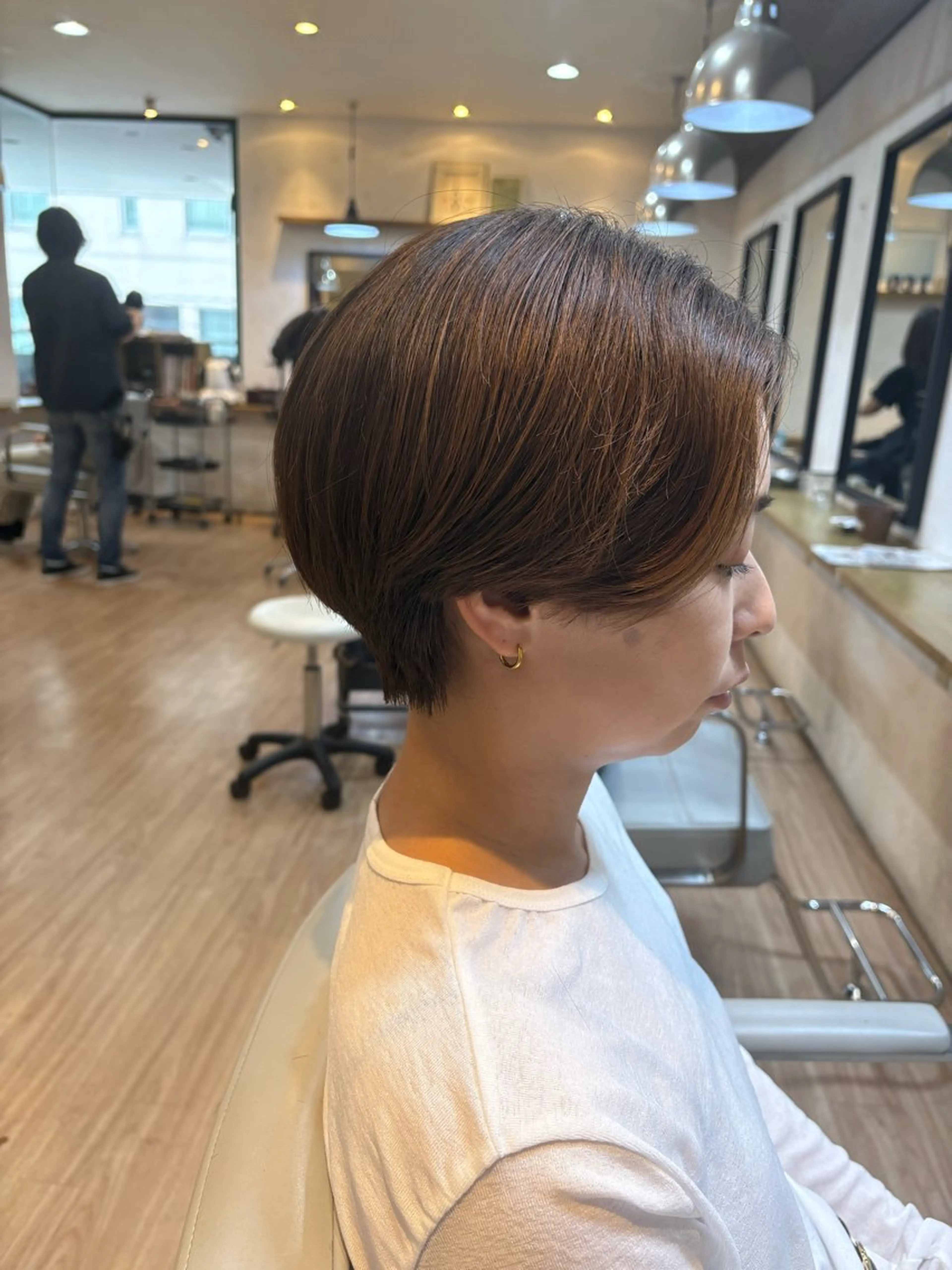 ショート ヘアカラー IRICO たまプラーザ所属・韓国ヘアー🇰🇷 MIWAのヘアスタイル