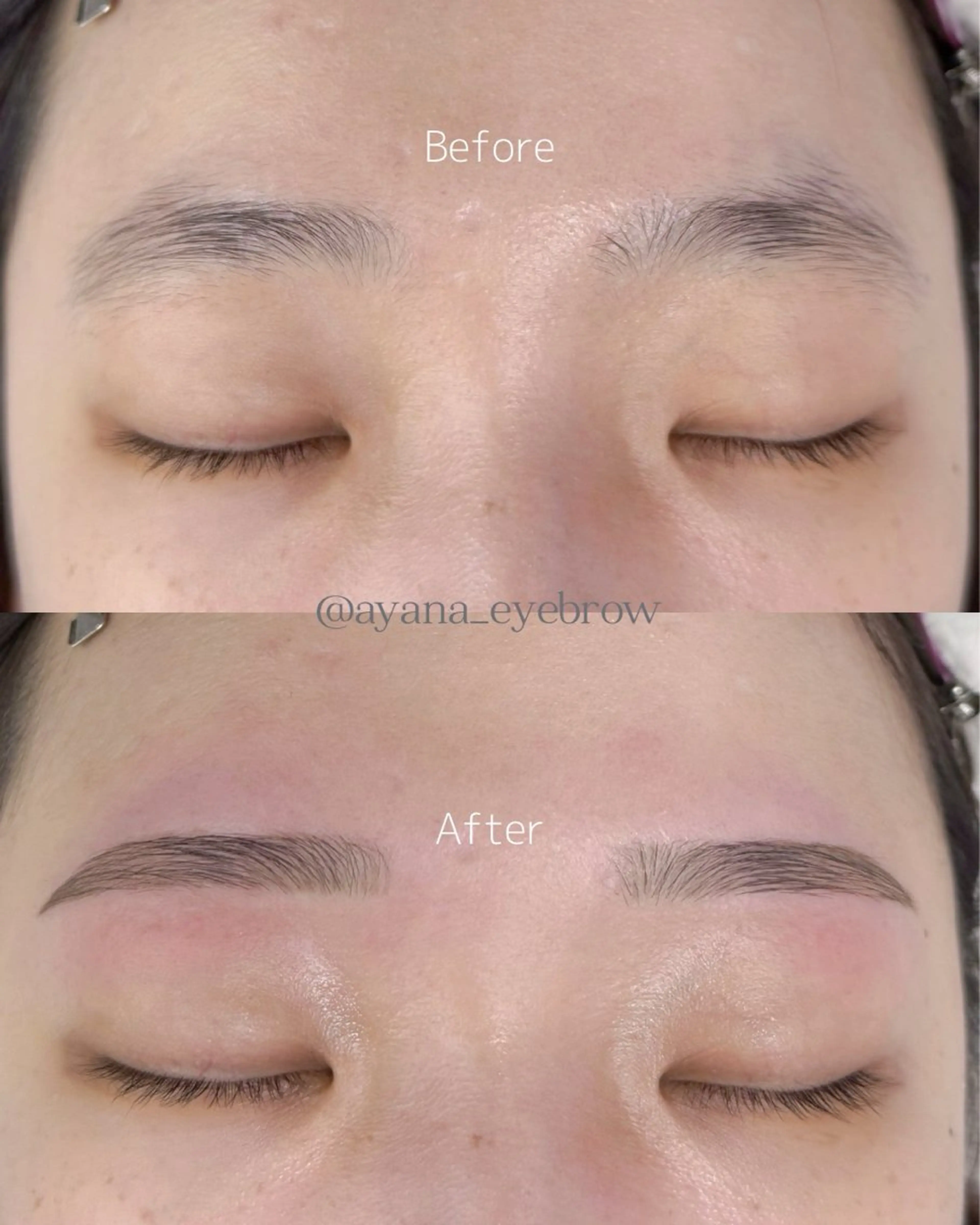 アイブロウ 眉毛専門店アイリー難波店所属・ɪʀɪᴇ 難波店 💜ᴀʏᴀɴᴀの眉毛・アイブロウイメージ