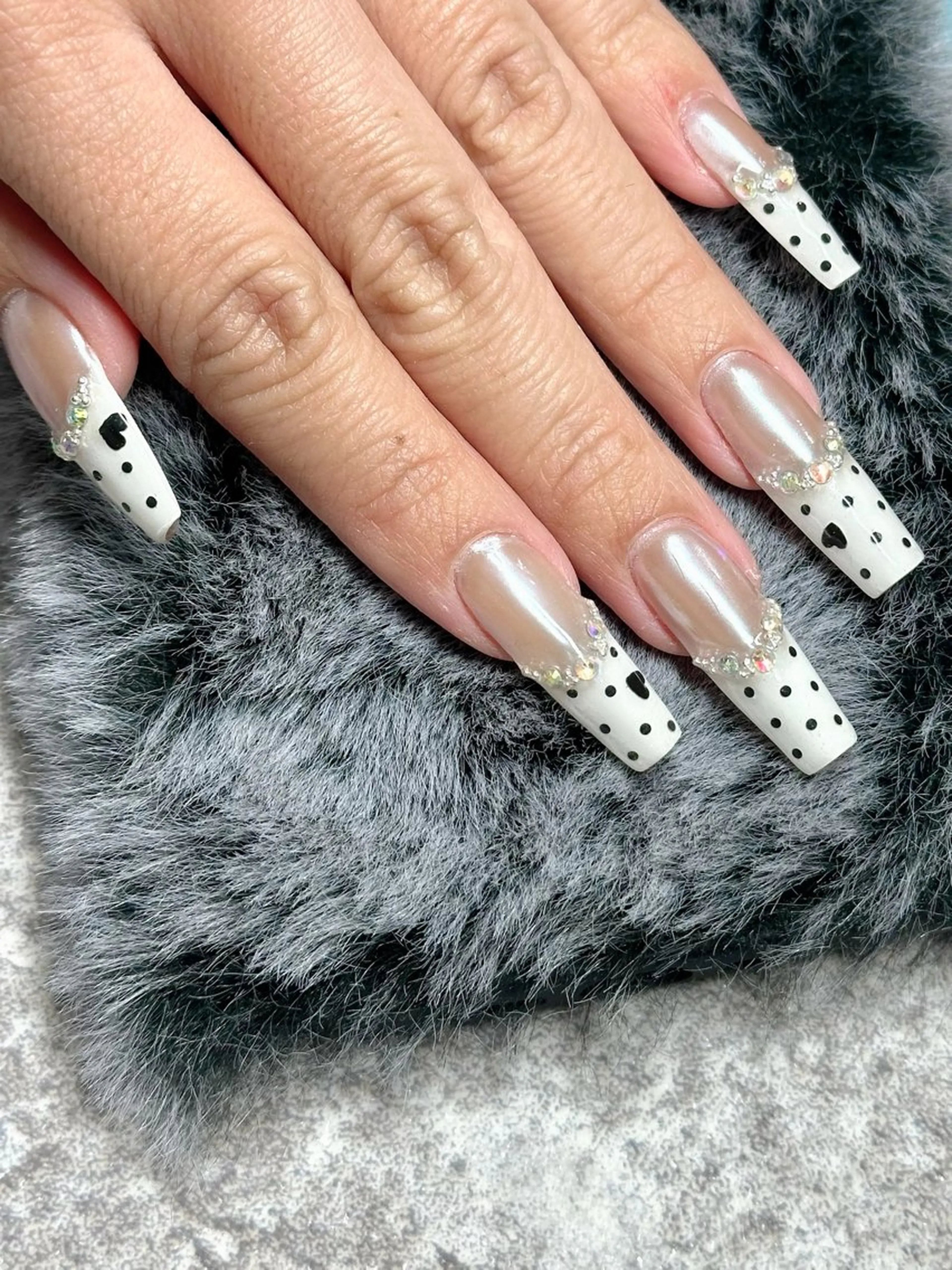 ネイル ロングネイル ハンドネイル wellmoon Tanaのネイルデザイン