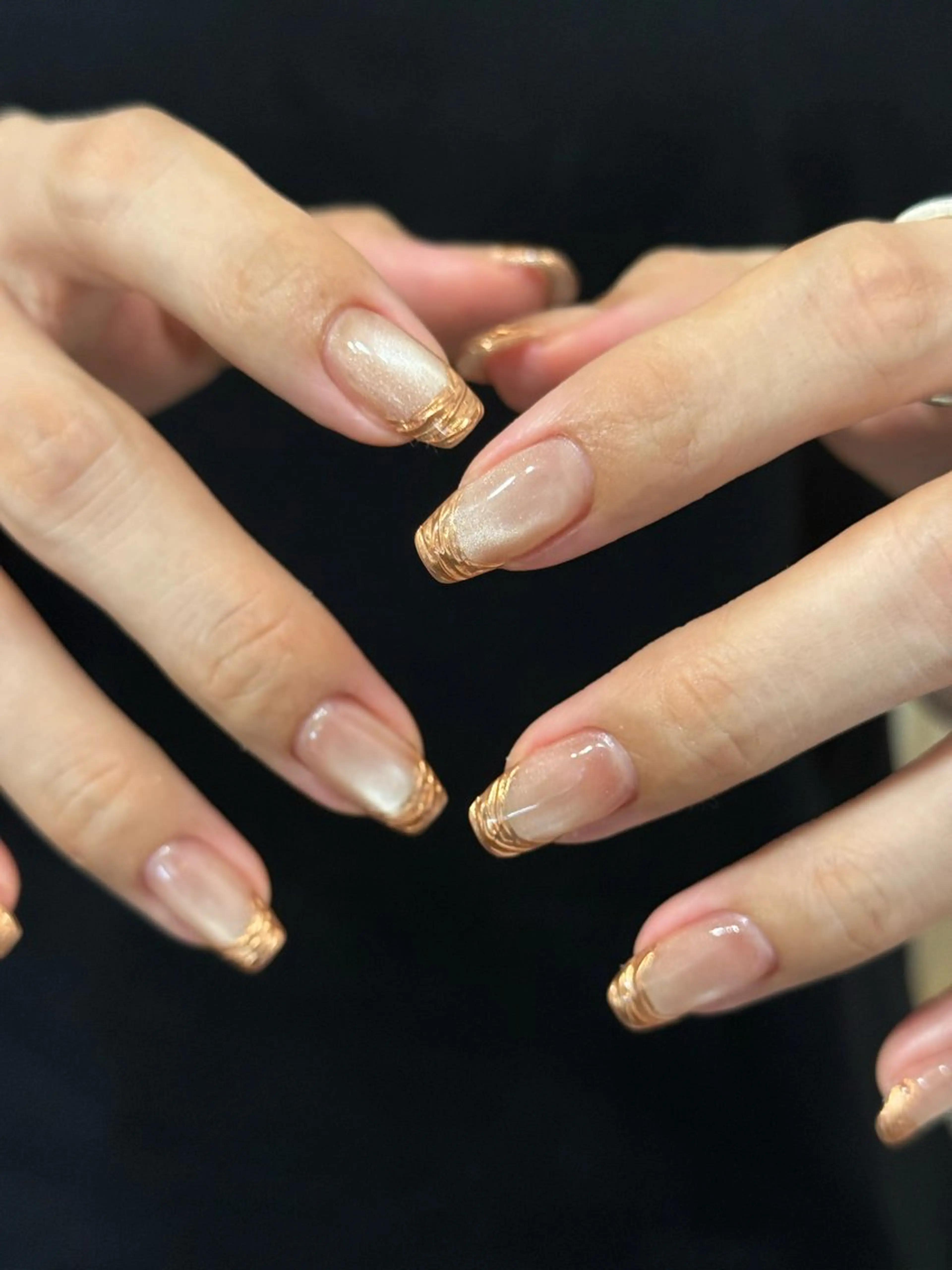 ネイル 氷ネイル・うるうるネイル ハンドネイル フットネイル kiii.__ ✴︎*のネイルデザイン