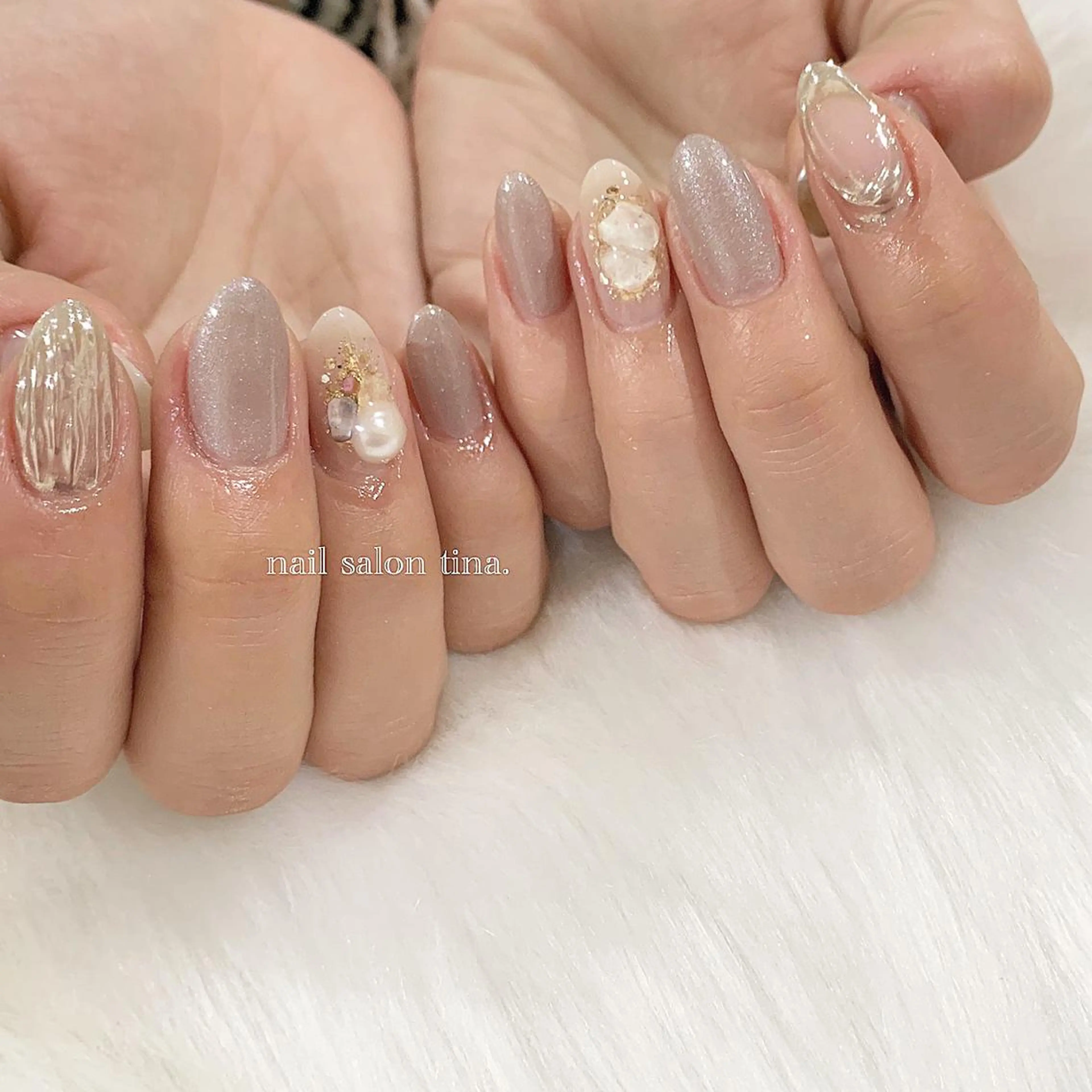 ネイル nail salon tina.所属・中山 はづきのネイルデザイン