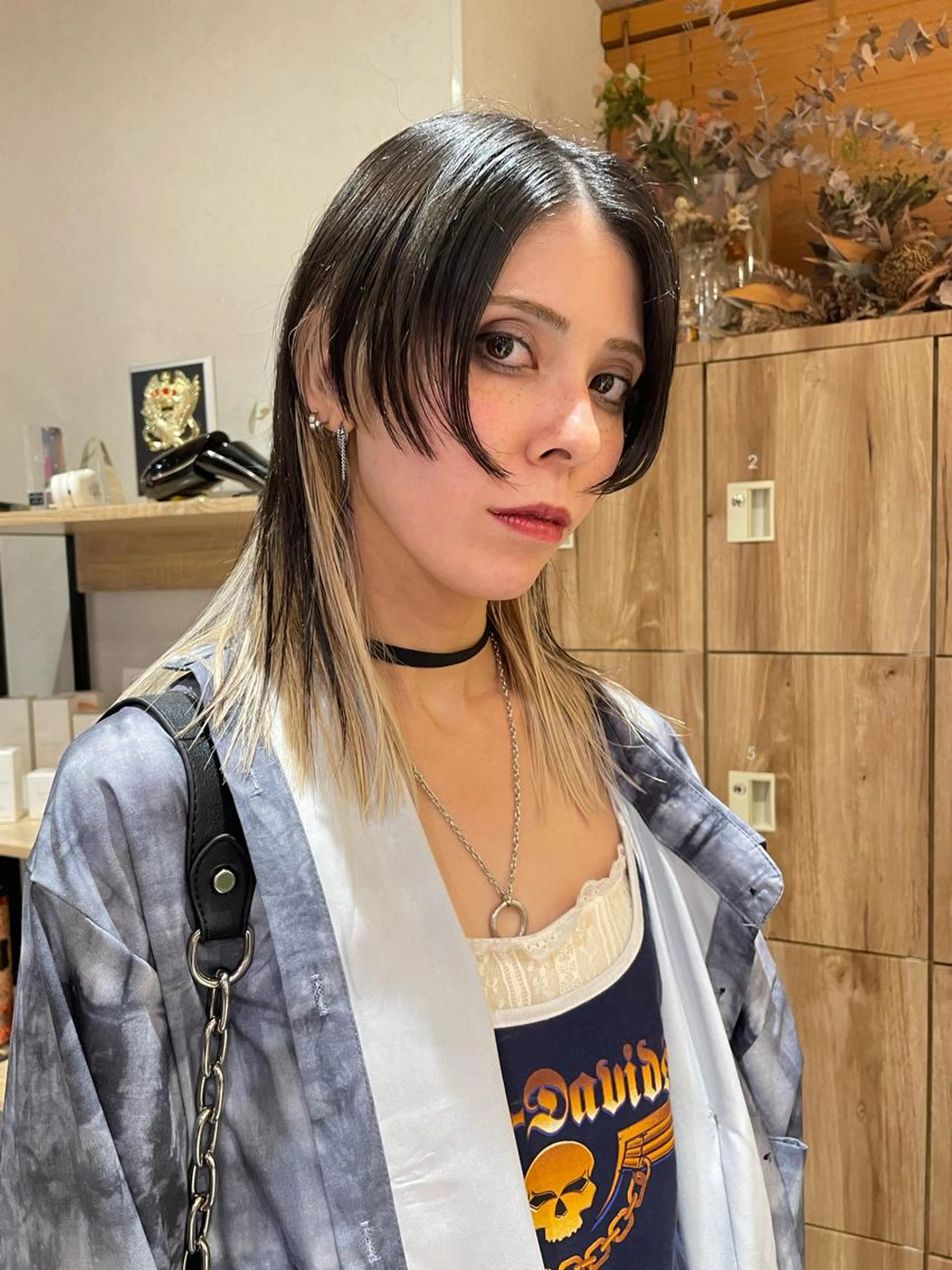 【インナーカラー】インナーカラー （透明度強め） 11000円の写真