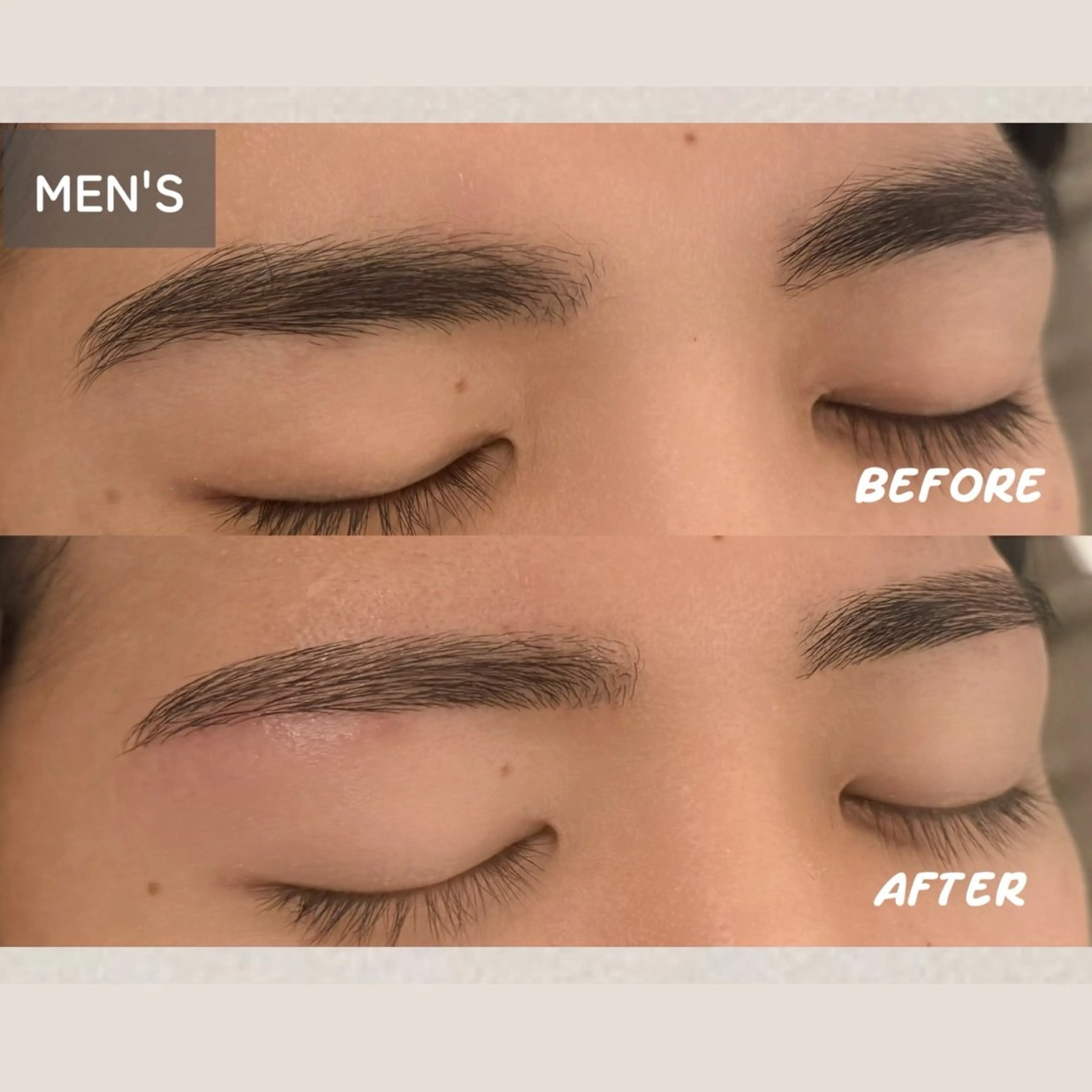 メンズ アイブロウ アイブロウサロンbrowme 上尾店所属・browme 上尾店の眉毛・アイブロウイメージ