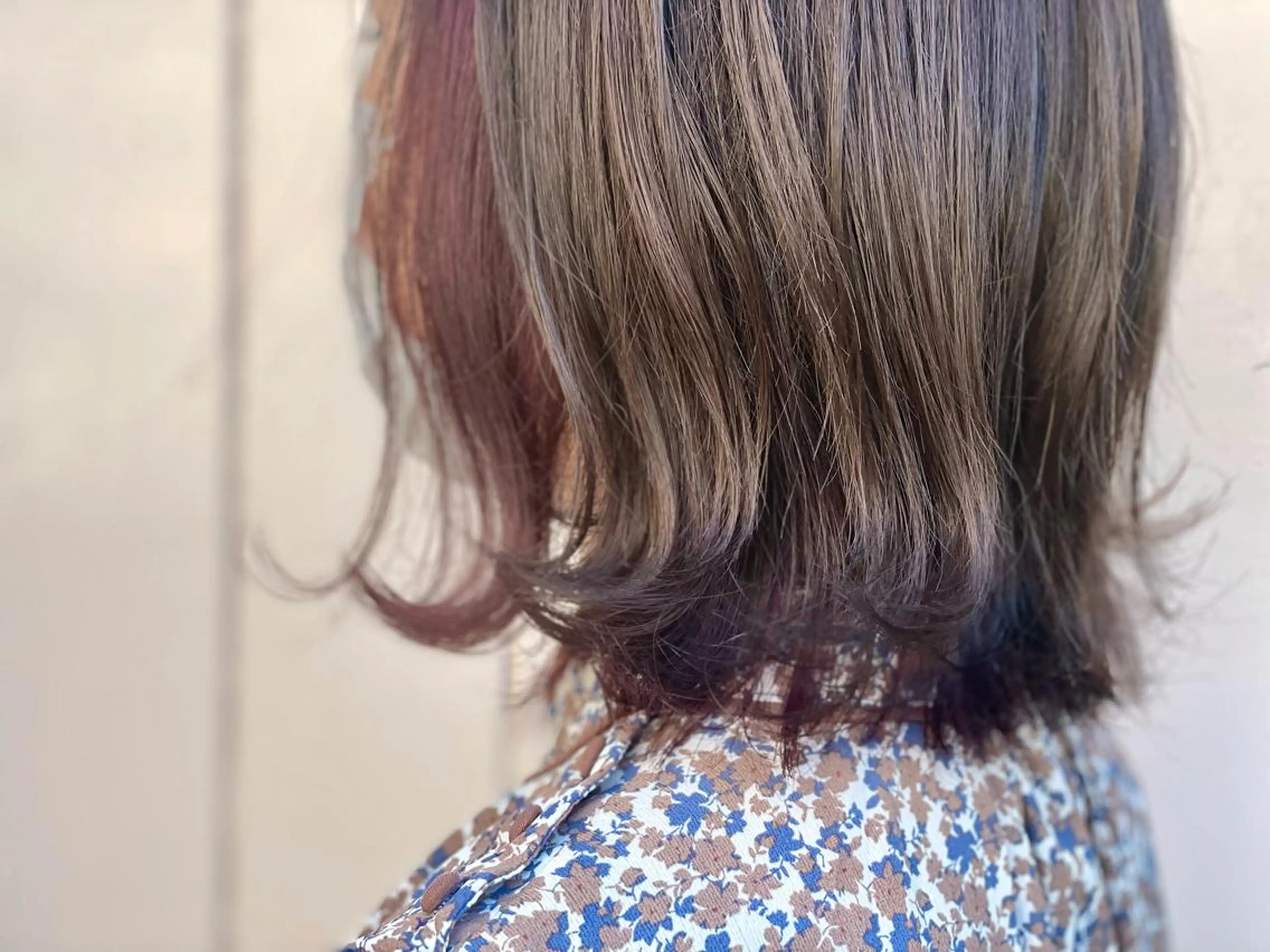 ミディアム パープルカラー 🍎佐藤 成美🍎のヘアスタイル