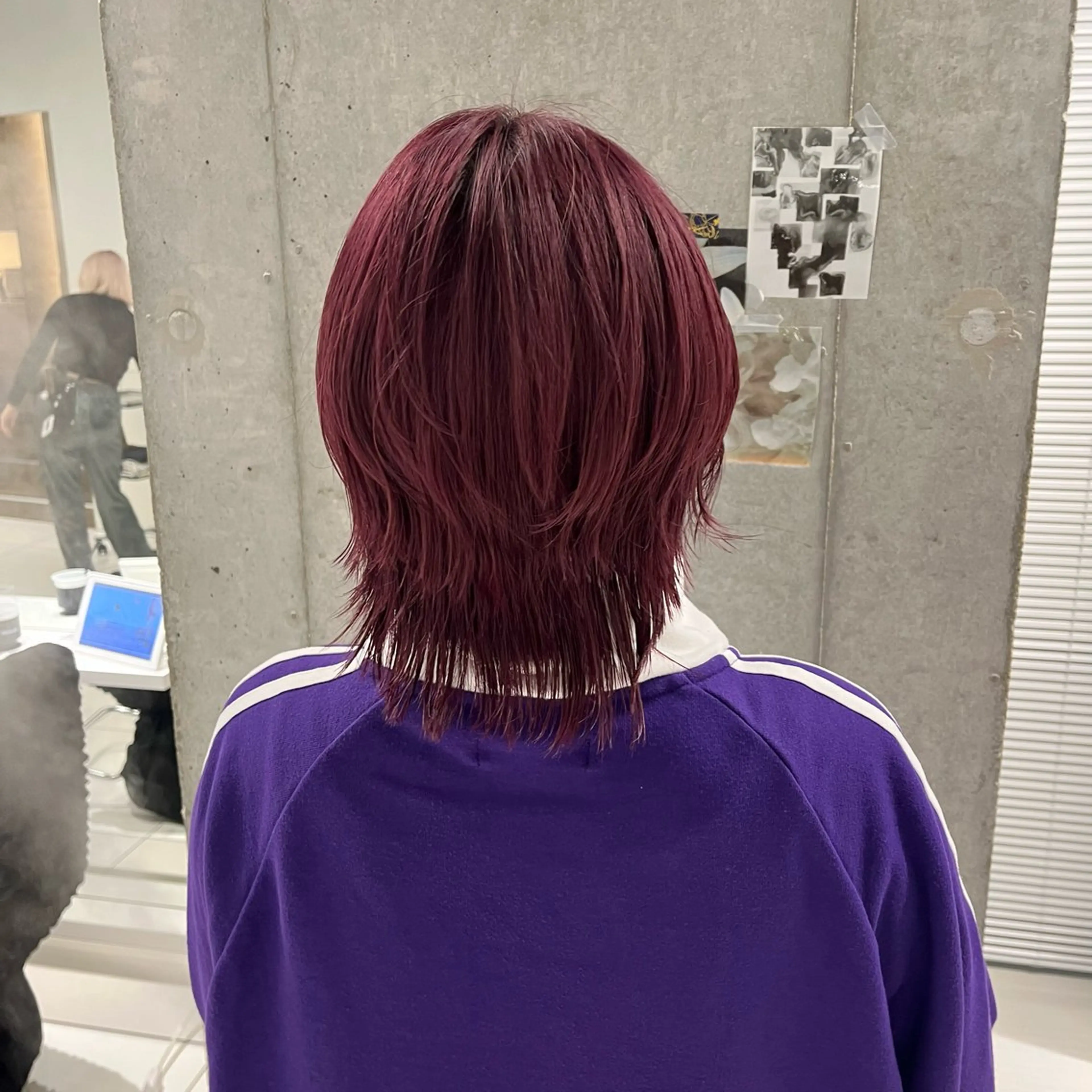 ショート カラー ヘアアレンジ ねいるとあいの店キュプレ橘通店所属・harua キュプレ/アイリストのマツエク・マツパデザイン