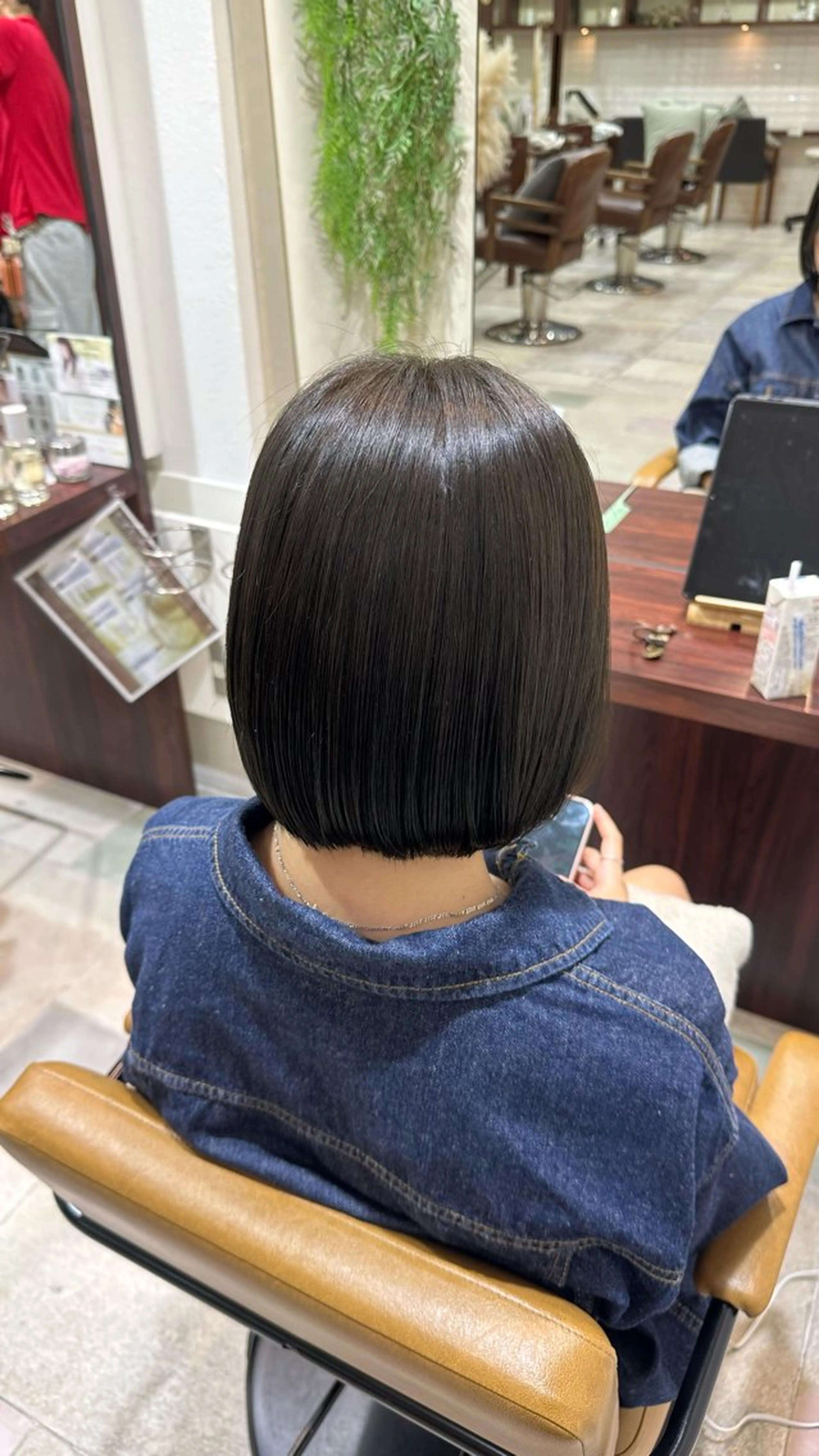 【平日16:00~/18:00~限定】ボリュームダウンカット×髪質に合わせたシャンプートリートメント🧴‎◌𓈒𓐍の写真