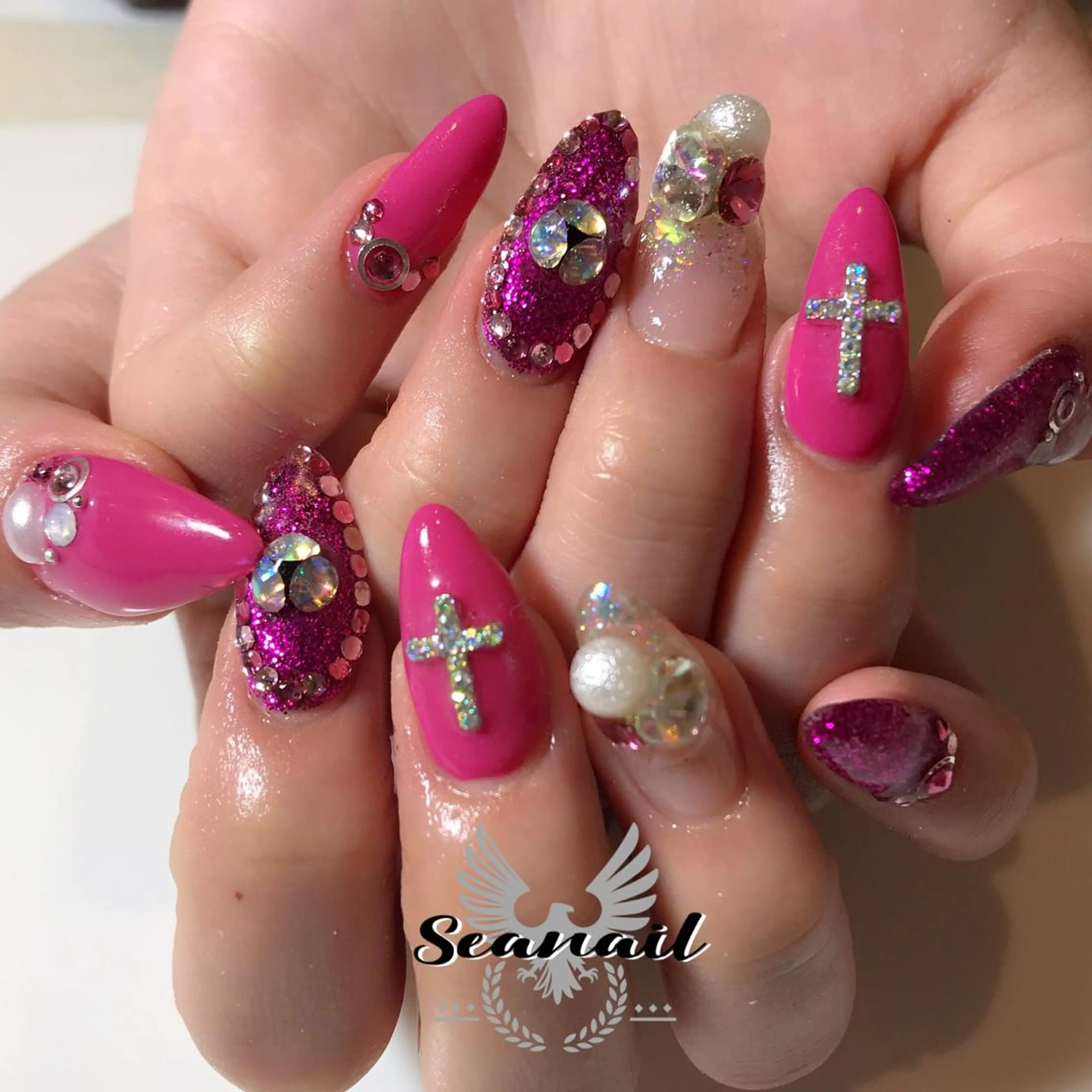 ネイル 小尾 栞のネイルデザイン