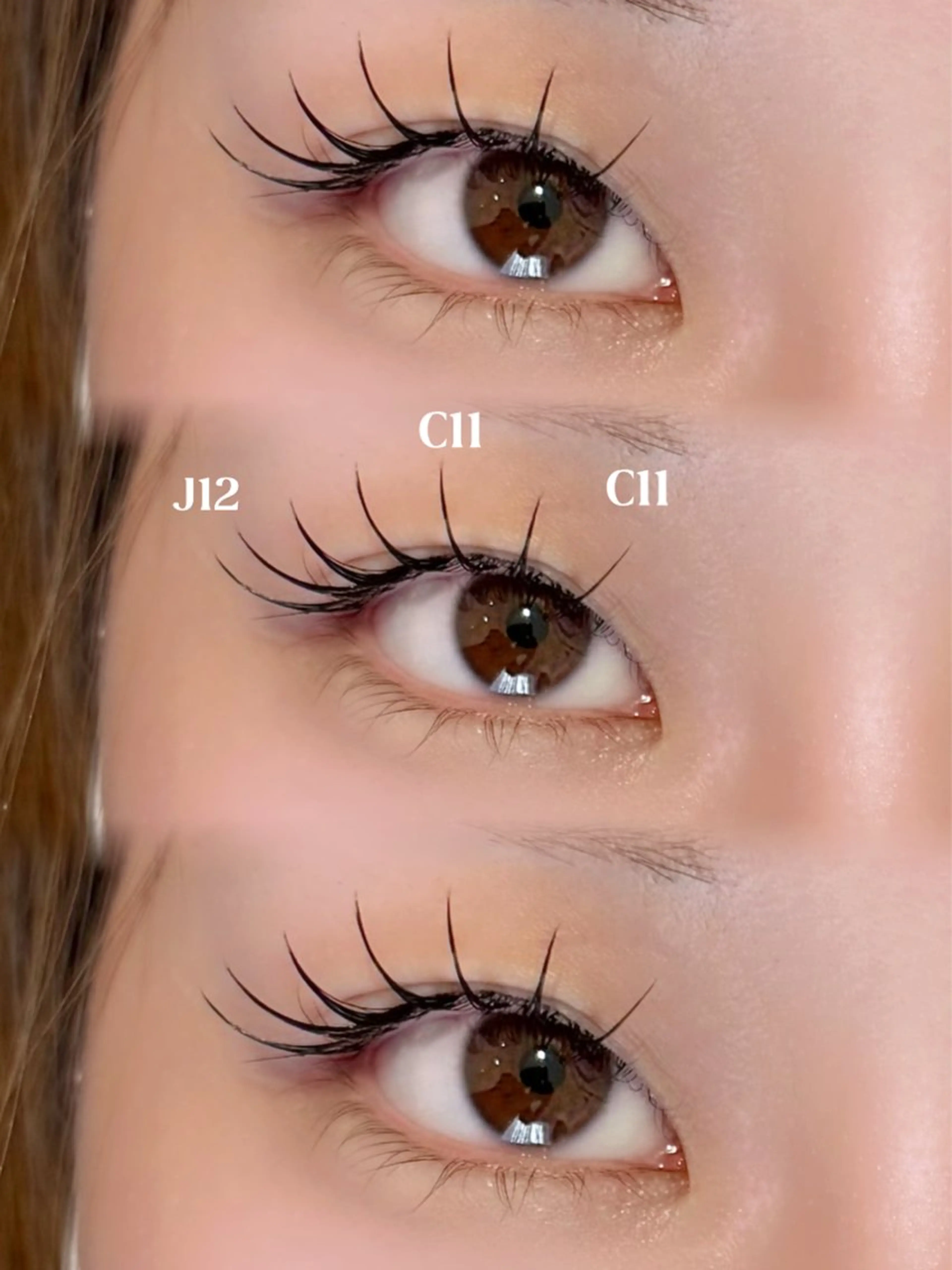 マツエク・マツパ マツエク akari 🎀ELINeyeのマツエク・マツパデザイン