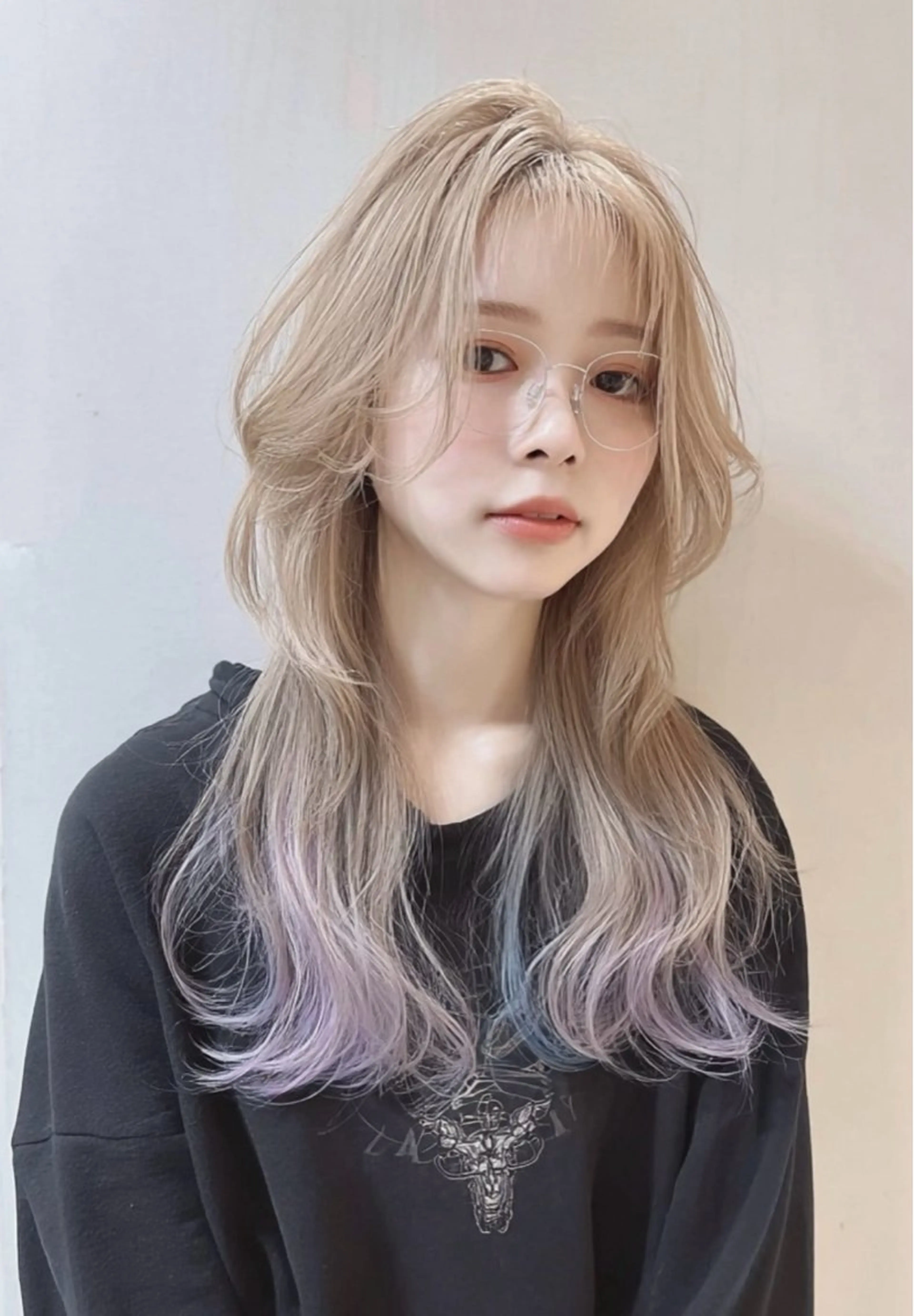 カラー ヘアカラー エクステ ブリーチ/エクステ/ grow渋谷のヘアスタイル