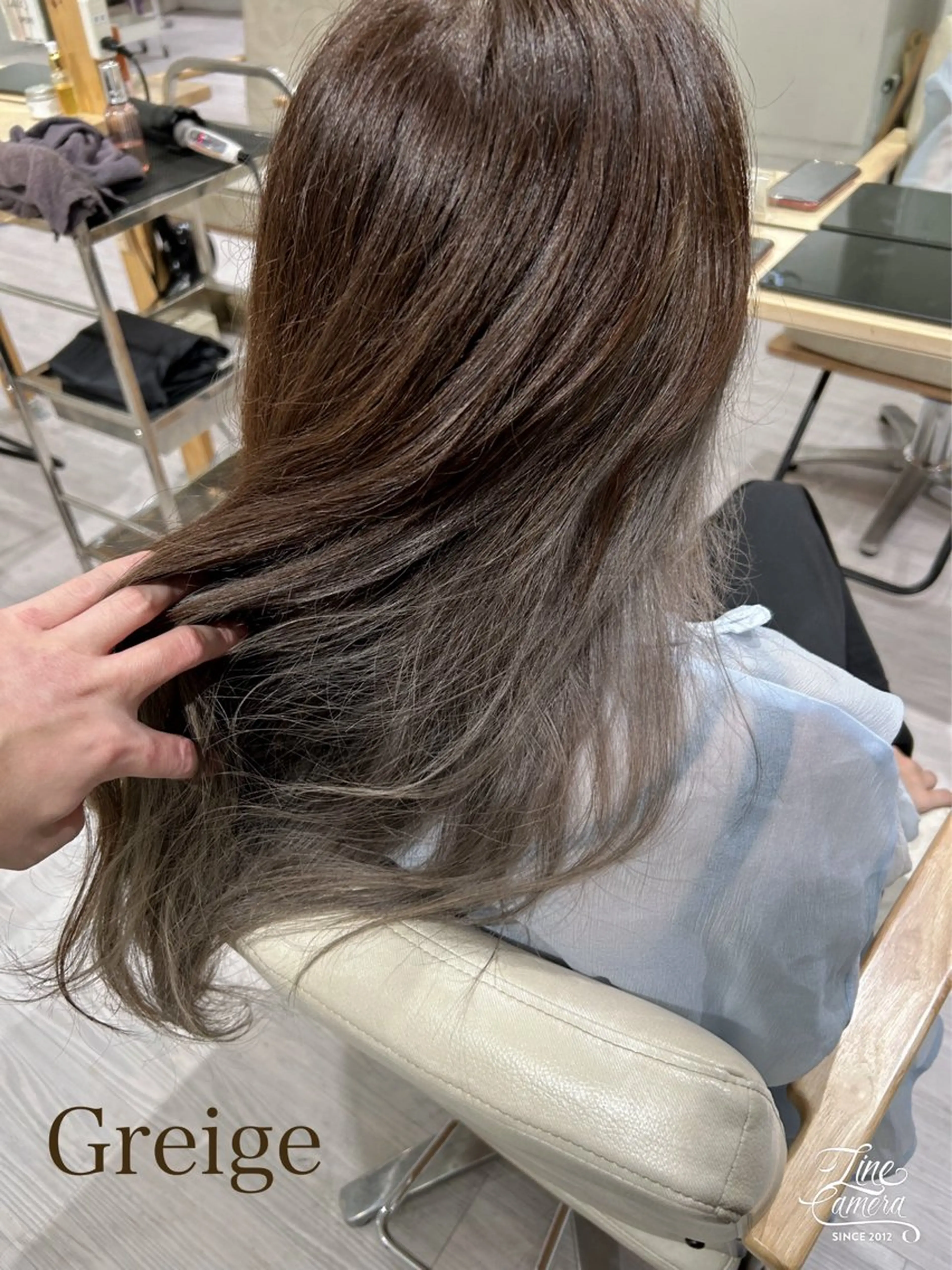 セミロング カラー 💙まこと💙艶 カラー(Rico)のヘアスタイル