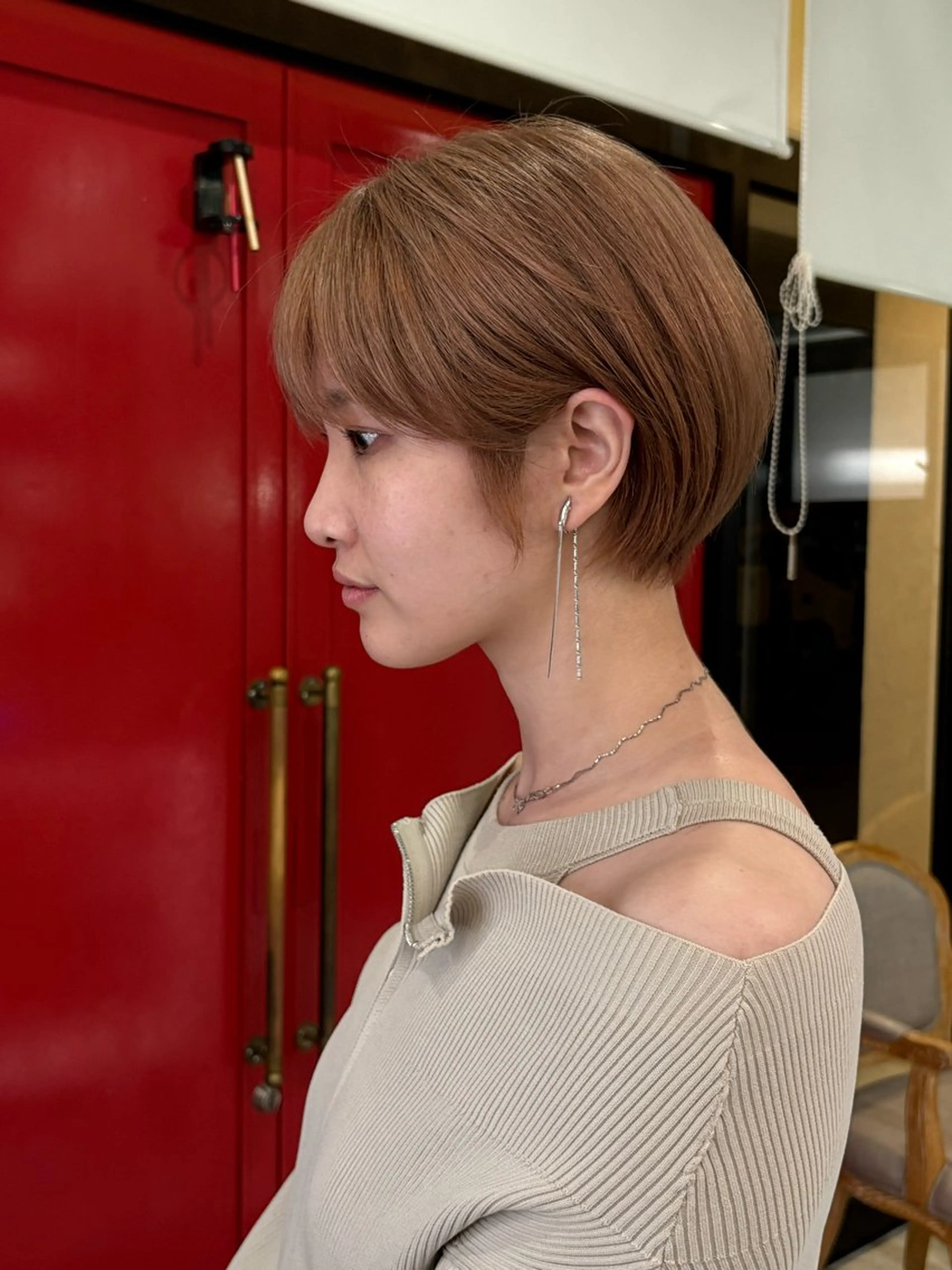 ショート 水谷 春音のヘアスタイル