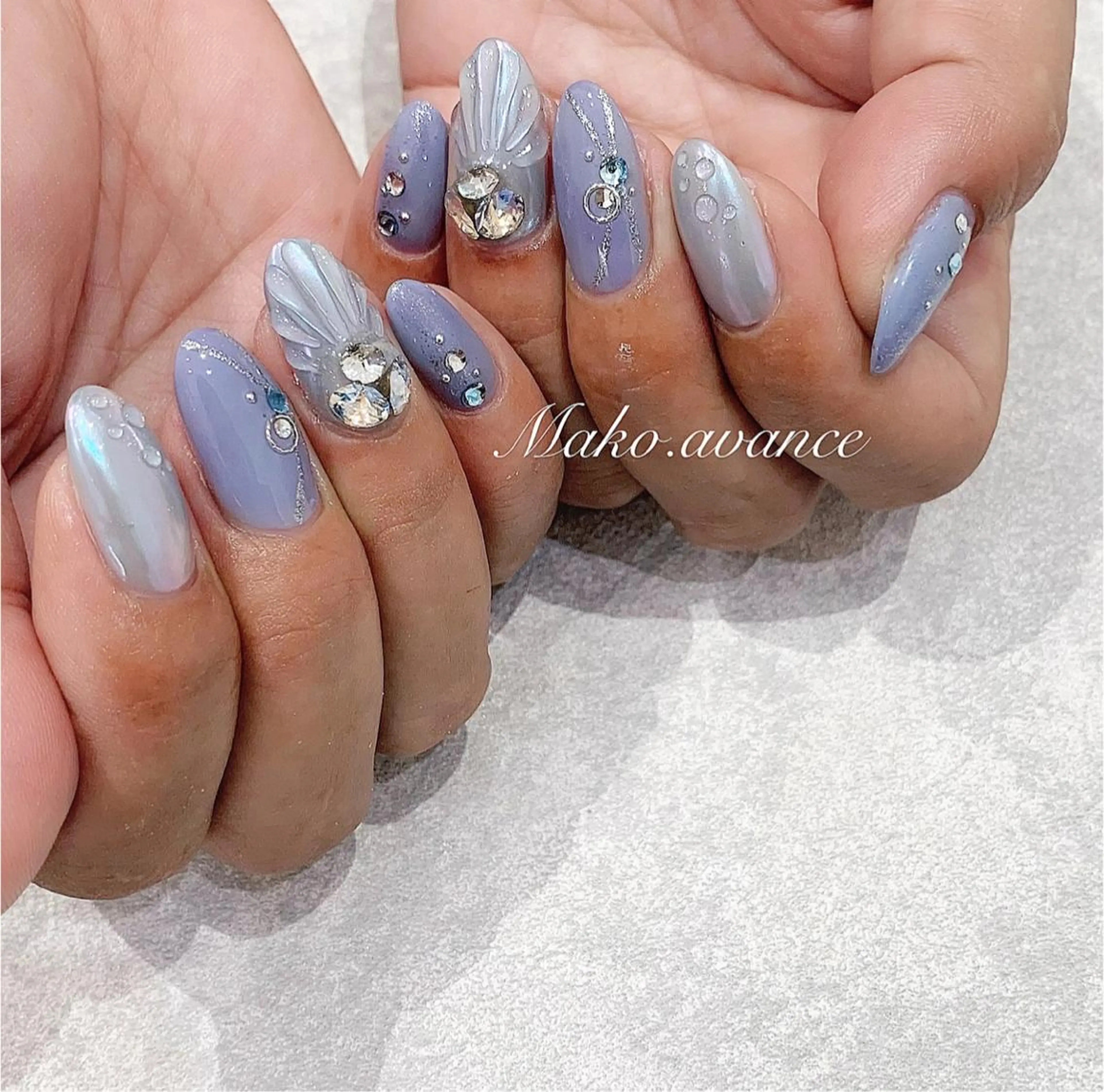 ネイル ロングネイル 夏ネイル salon de Chéli所属・salon de Cheliのネイルデザイン