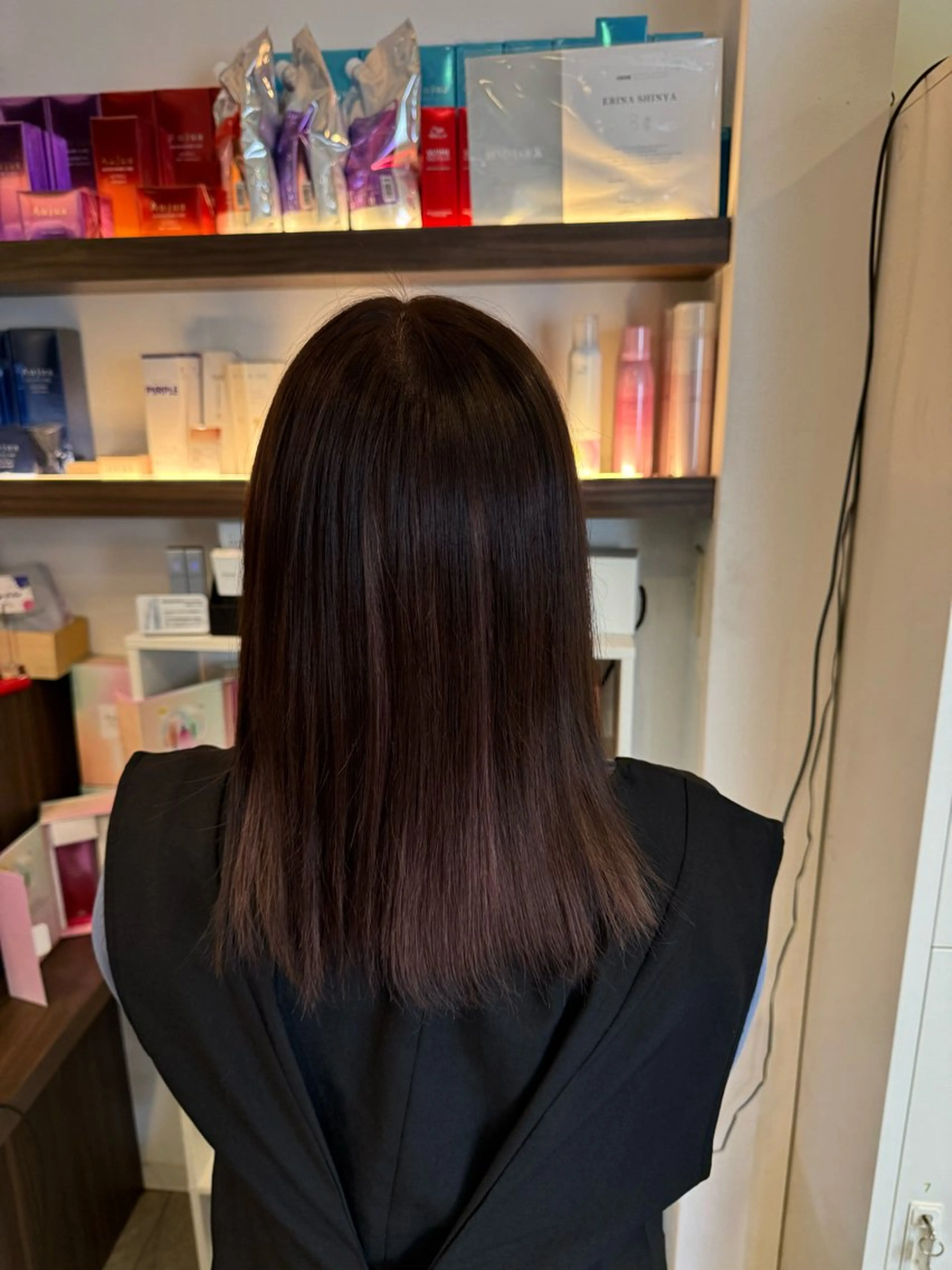 カラー Grandoll Luxe所属・大神 鈴夏のヘアスタイル