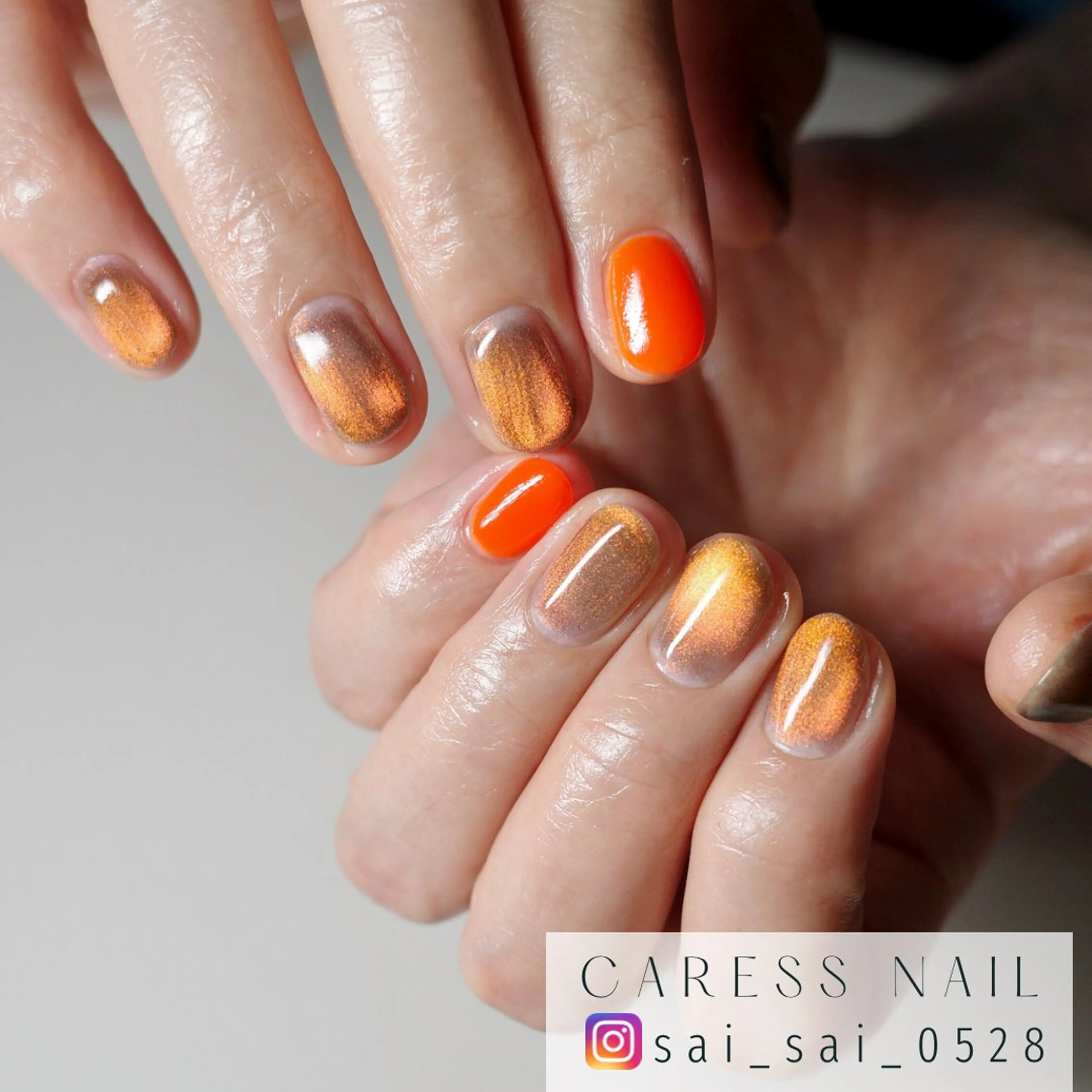 ネイル caress  nail カレスネイル　代々木上原所属・カレスネイル さいのネイルデザイン