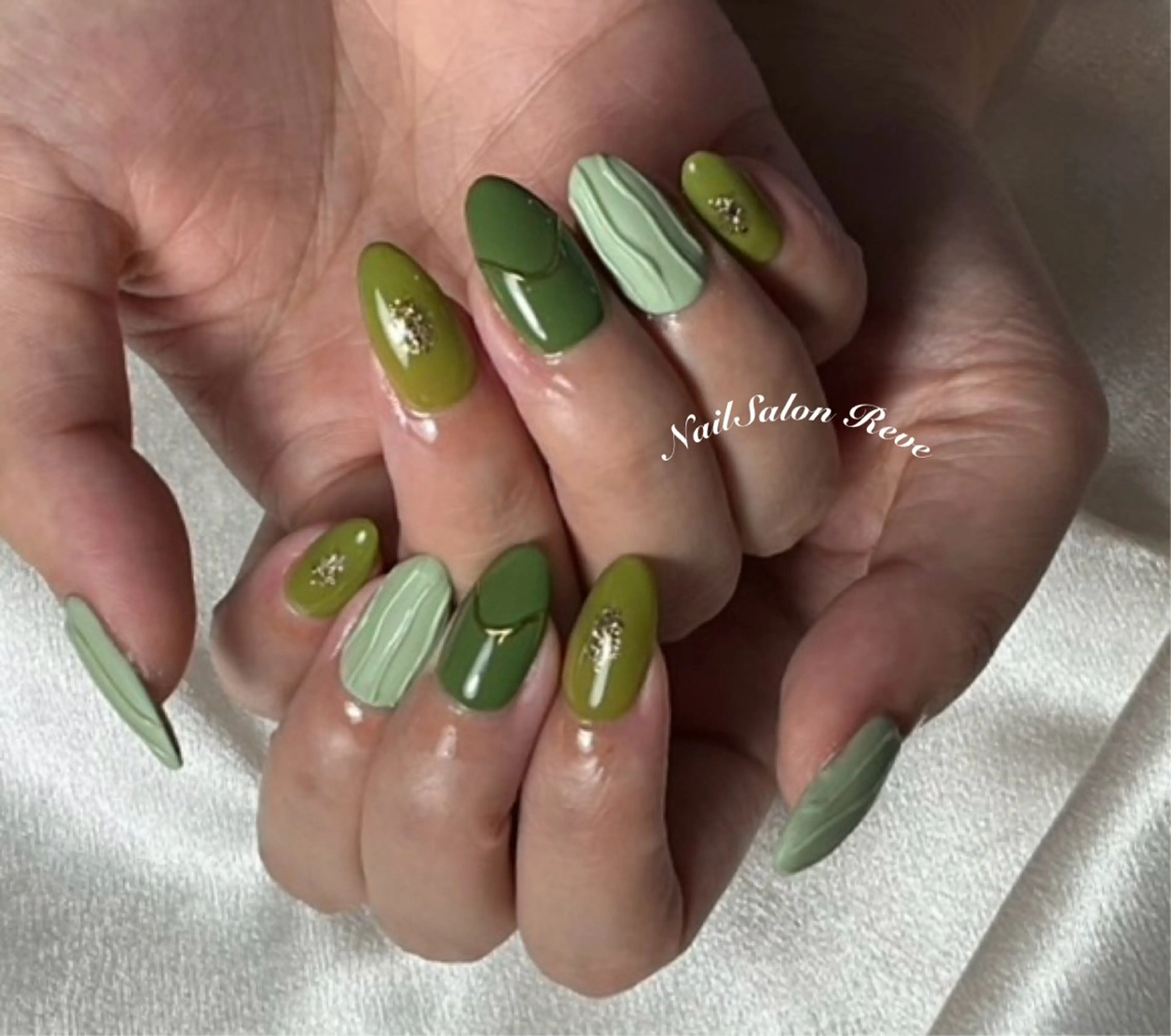 ネイル マットネイル ハンドネイル NailSalon   Reve（ネイルサロン レーヴ）所属・NailSalon Reveのネイルデザイン