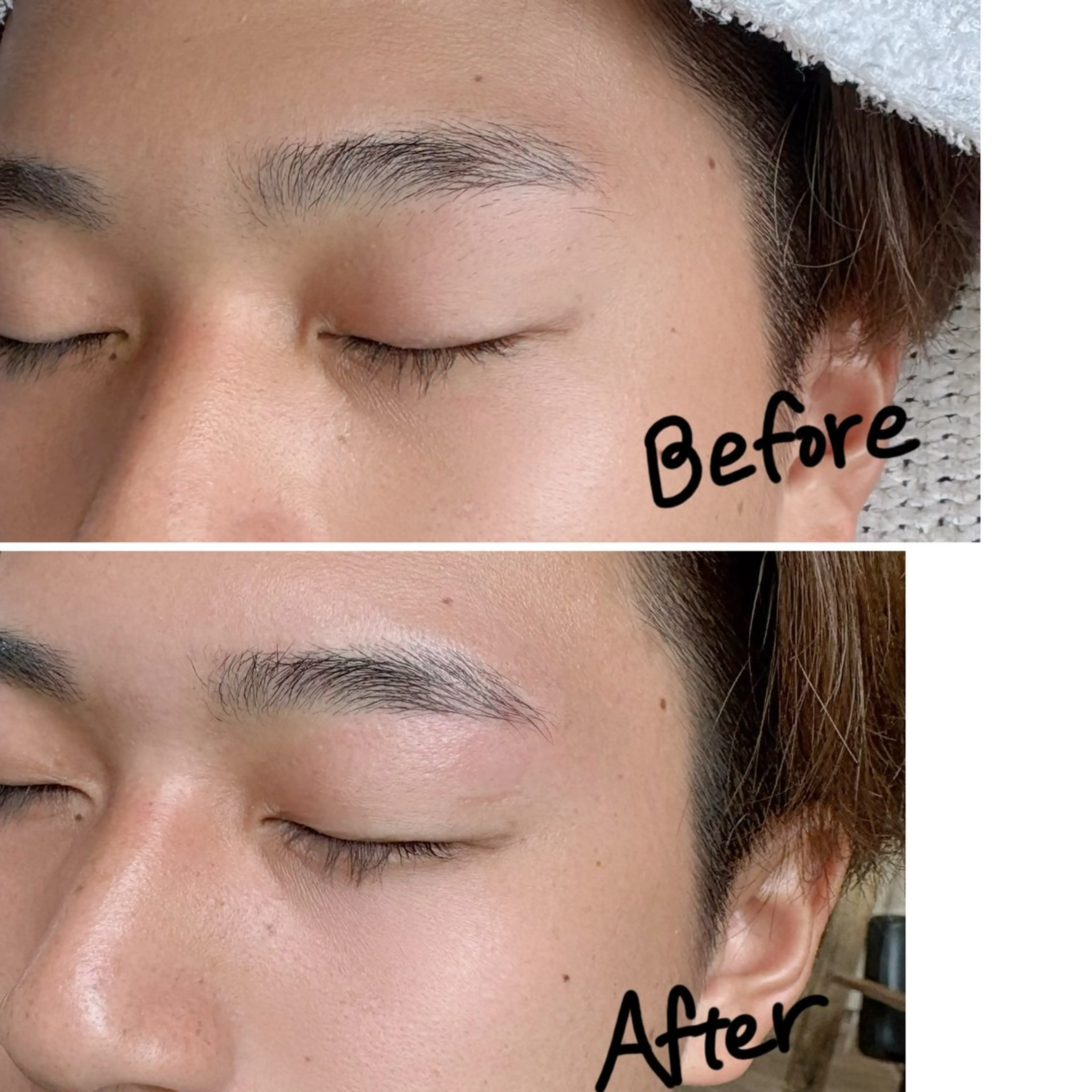 アイブロウ ハリウッドブロウリフト メンズアイブロウ 眉毛ワックス脱毛 ワックス脱毛 LAND🫧🎀 Ayakaの眉毛・アイブロウイメージ