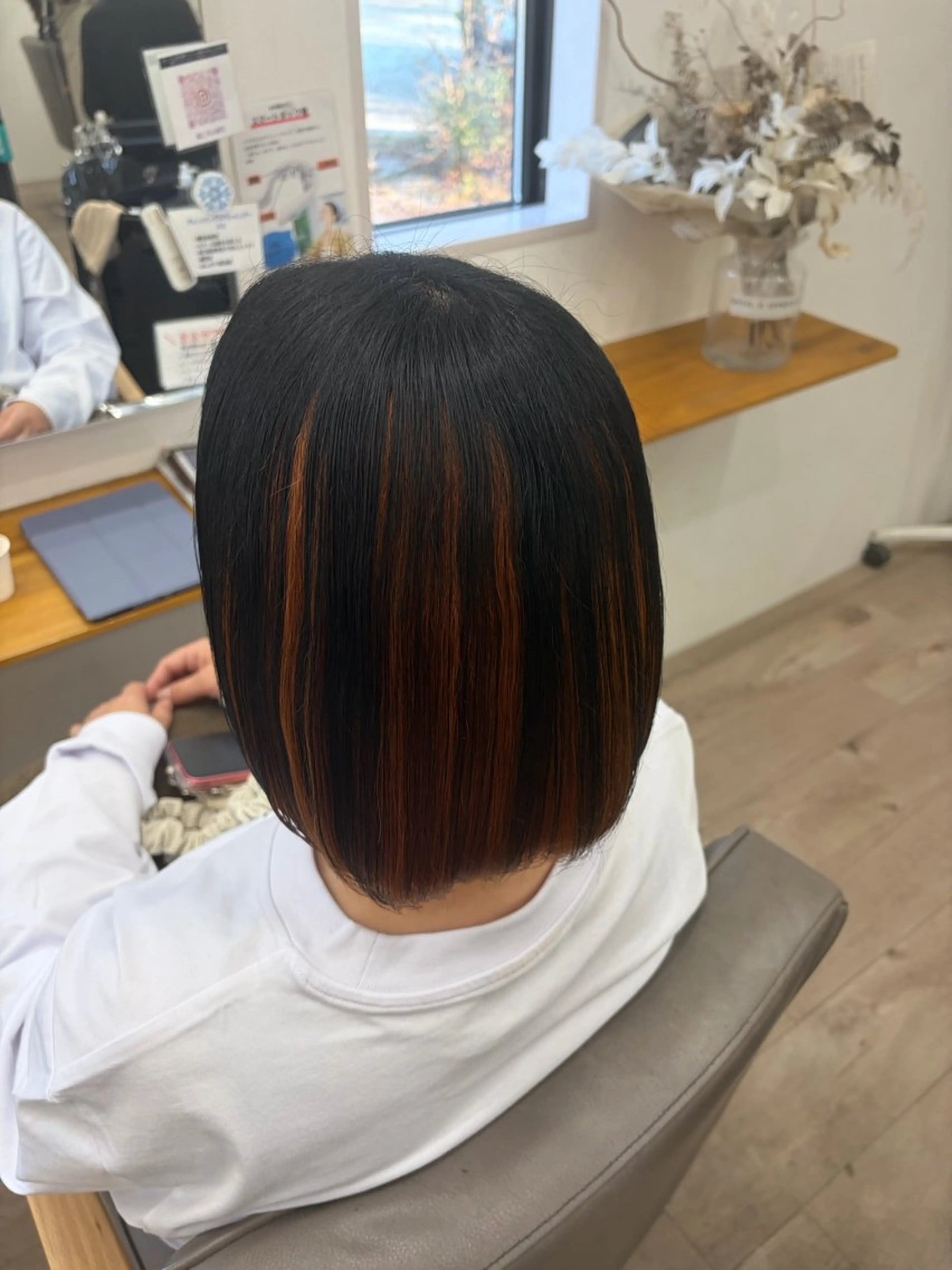 ミディアム 村松 音歩のヘアスタイル