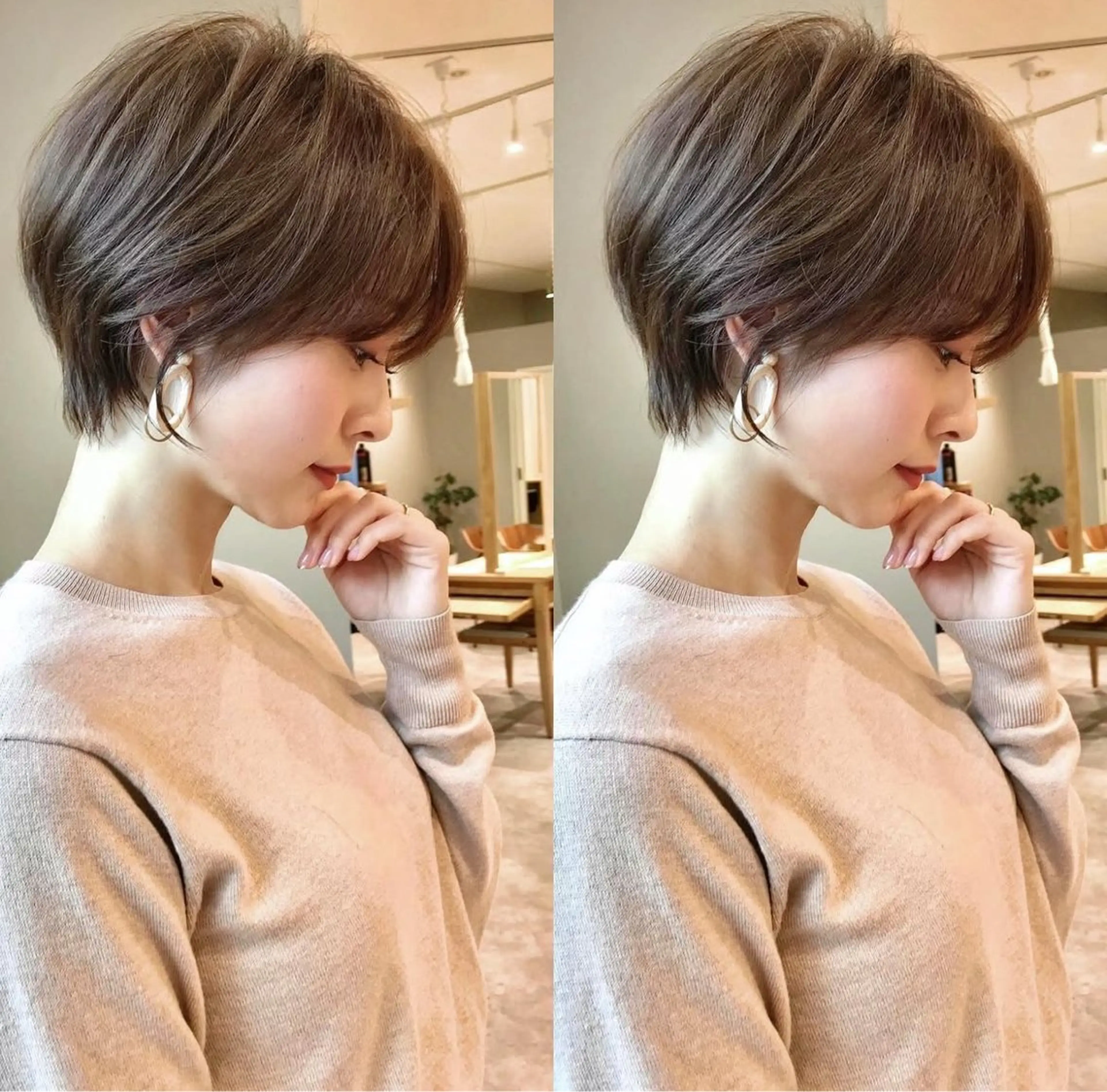 ショート 無料ショートモデル 募集中/ユッティーのヘアスタイル