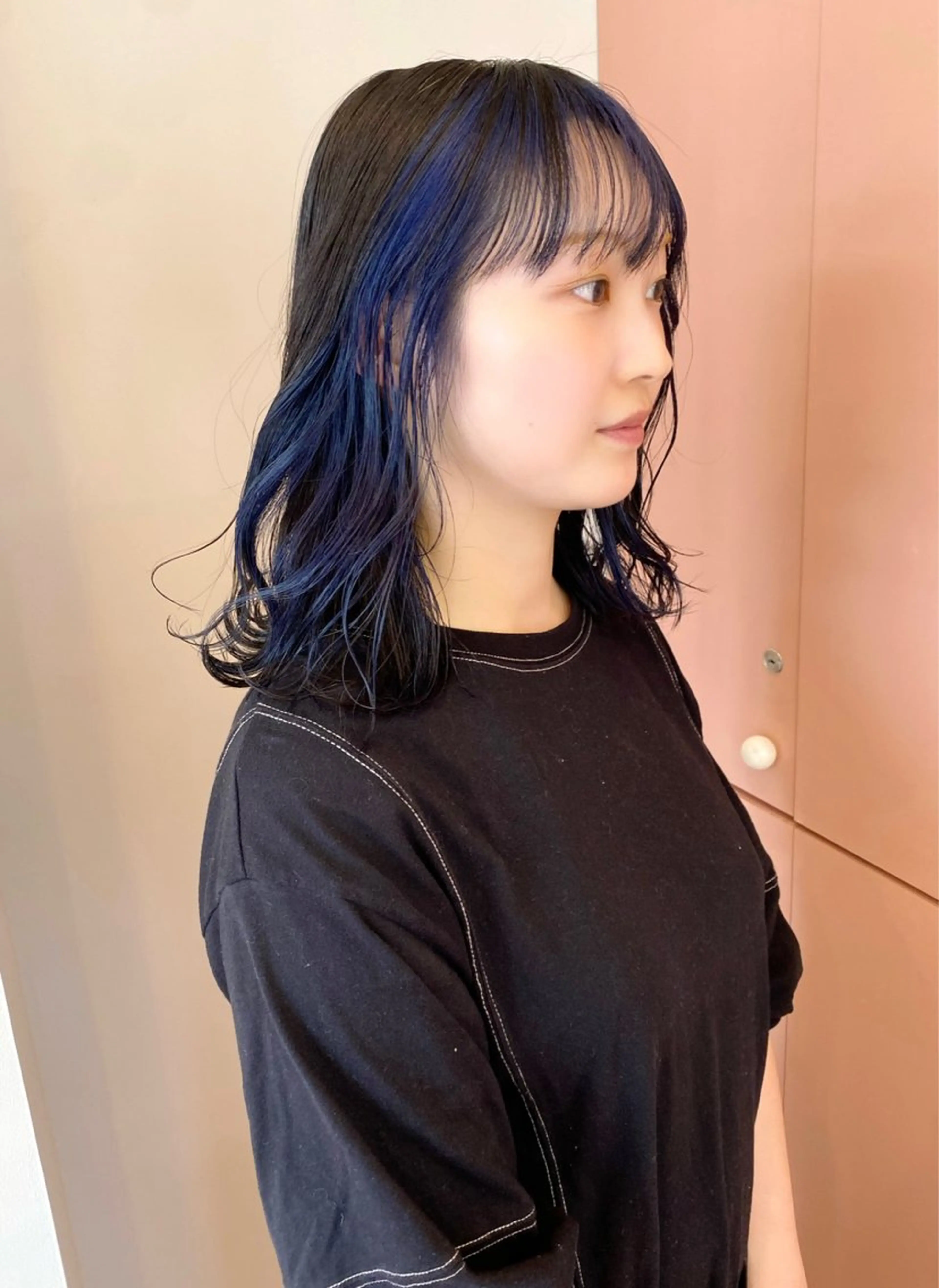 ミディアム カラー akim kaminoke所属・矢場町 🌟yopiのヘアスタイル