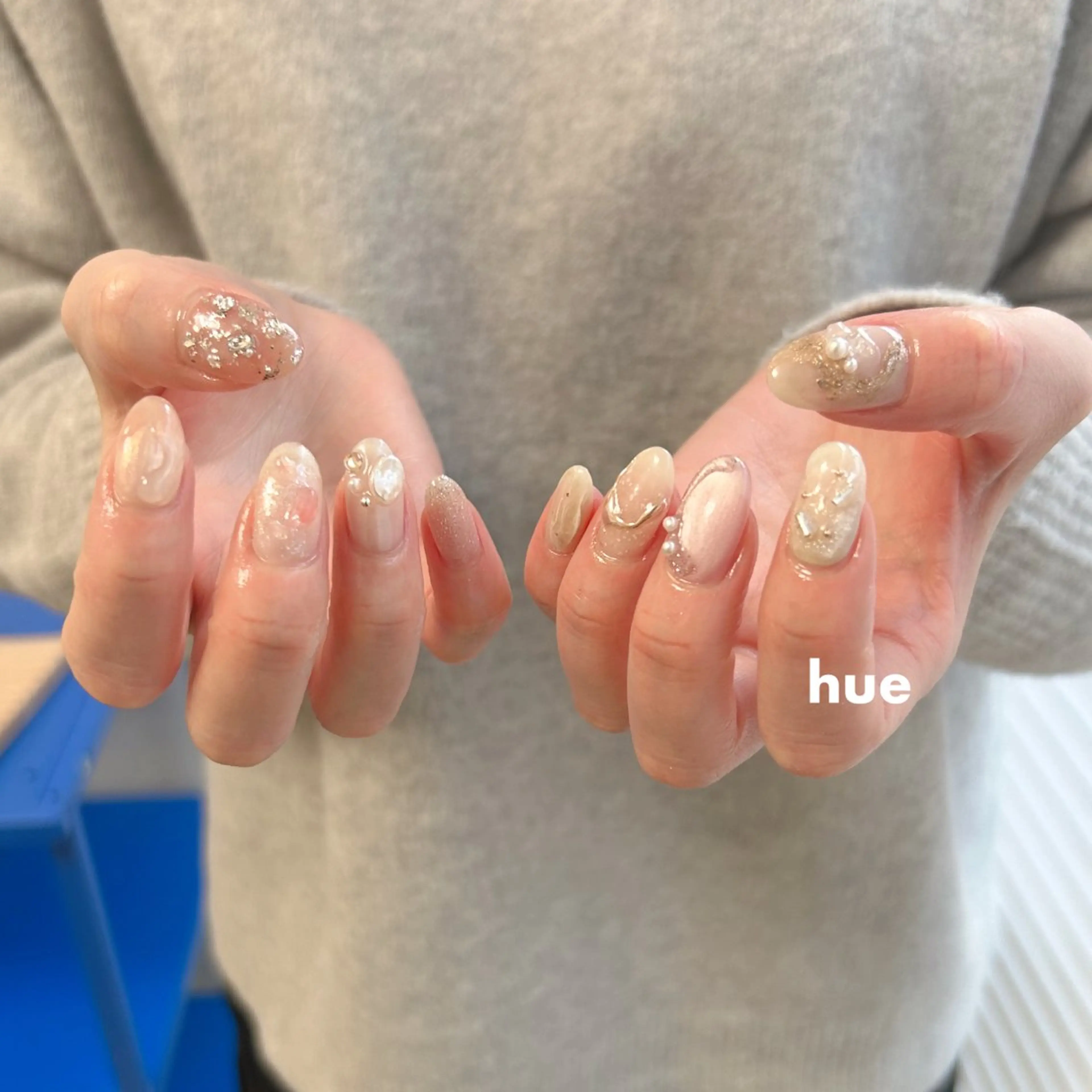 ネイル hue nailのネイルデザイン