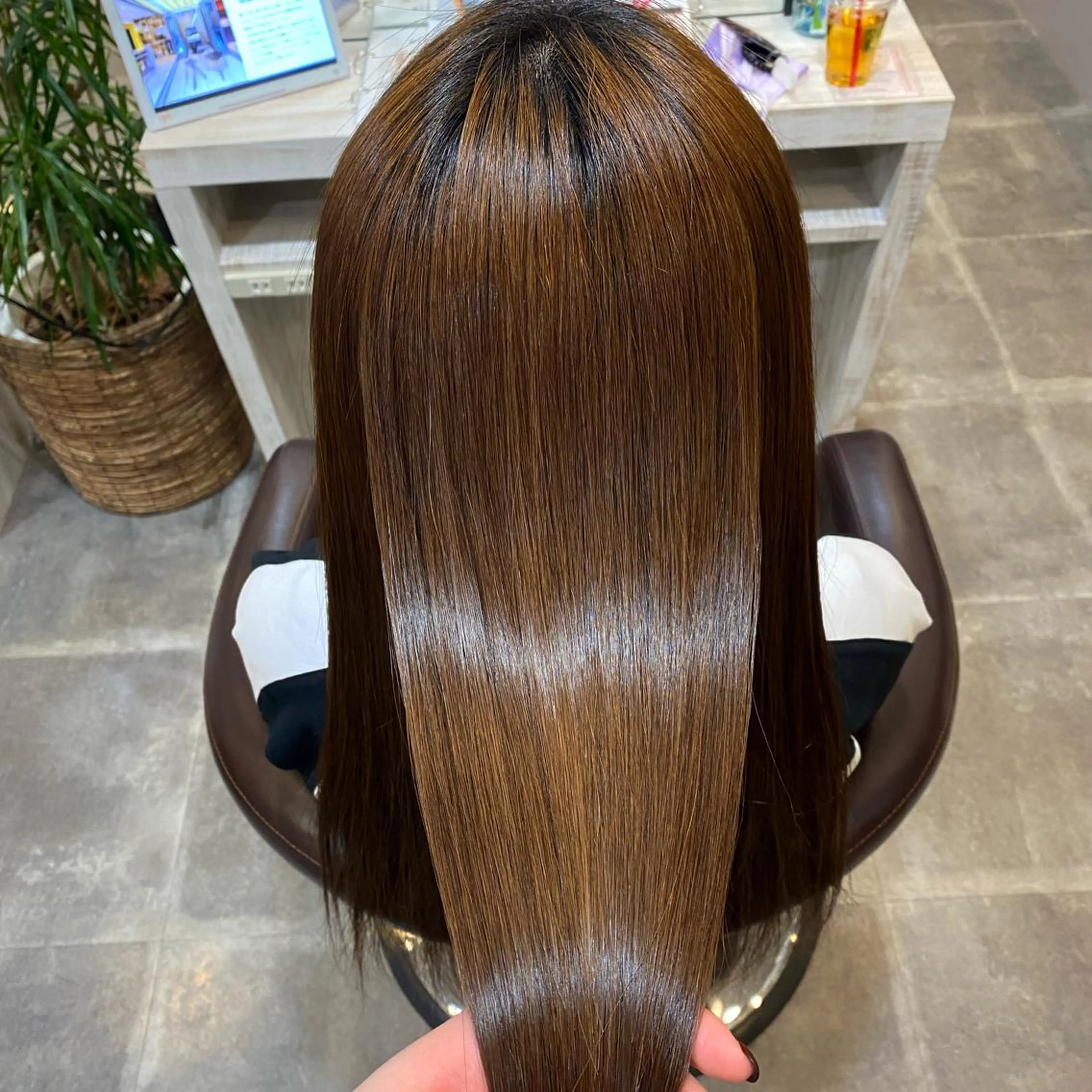 ロング ノンダメージ 🥑mikubanのヘアスタイル