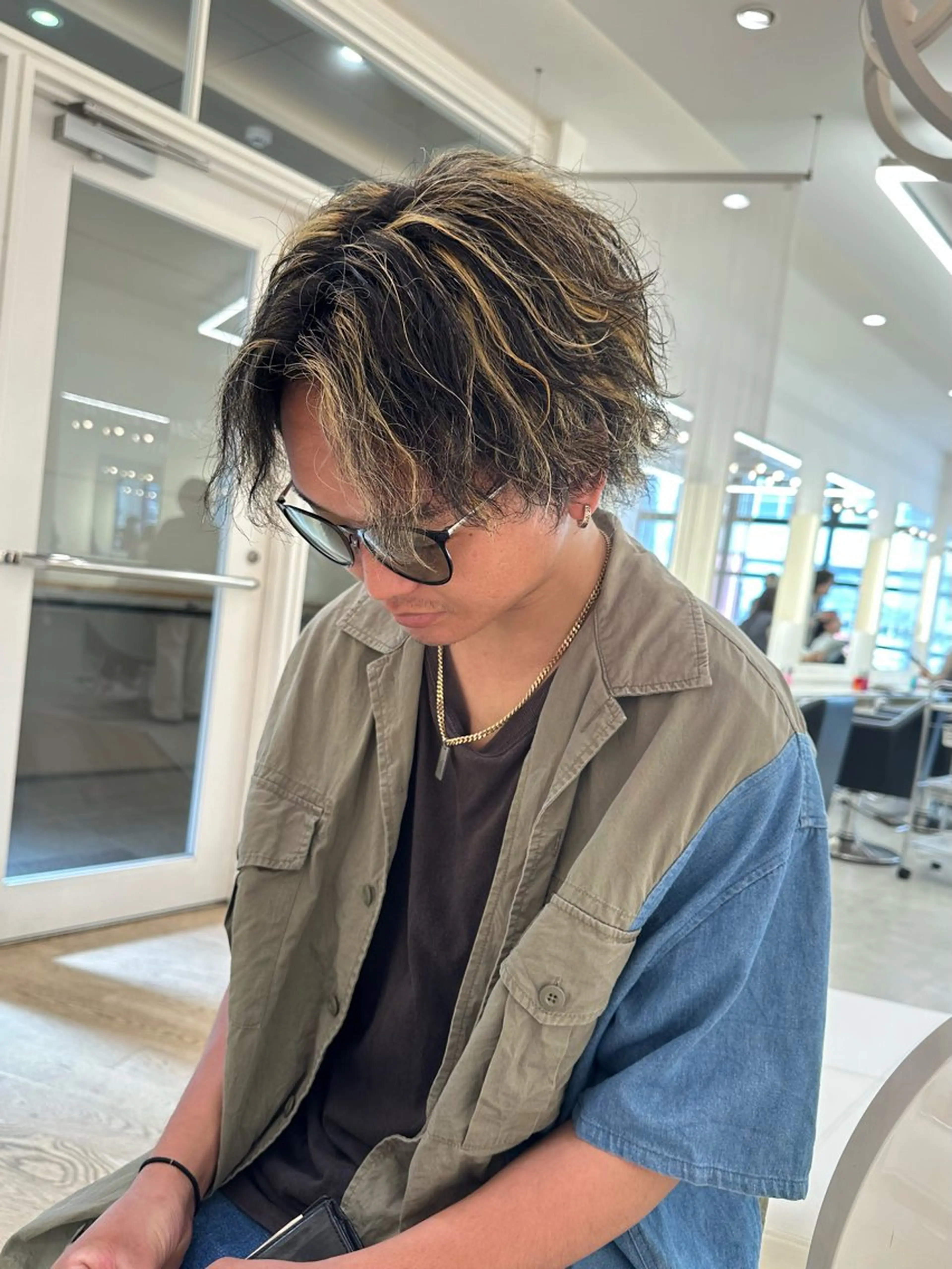 メンズ カット ヘアカラー トリートメント 《メンズ特化》 金森翔也のヘアスタイル