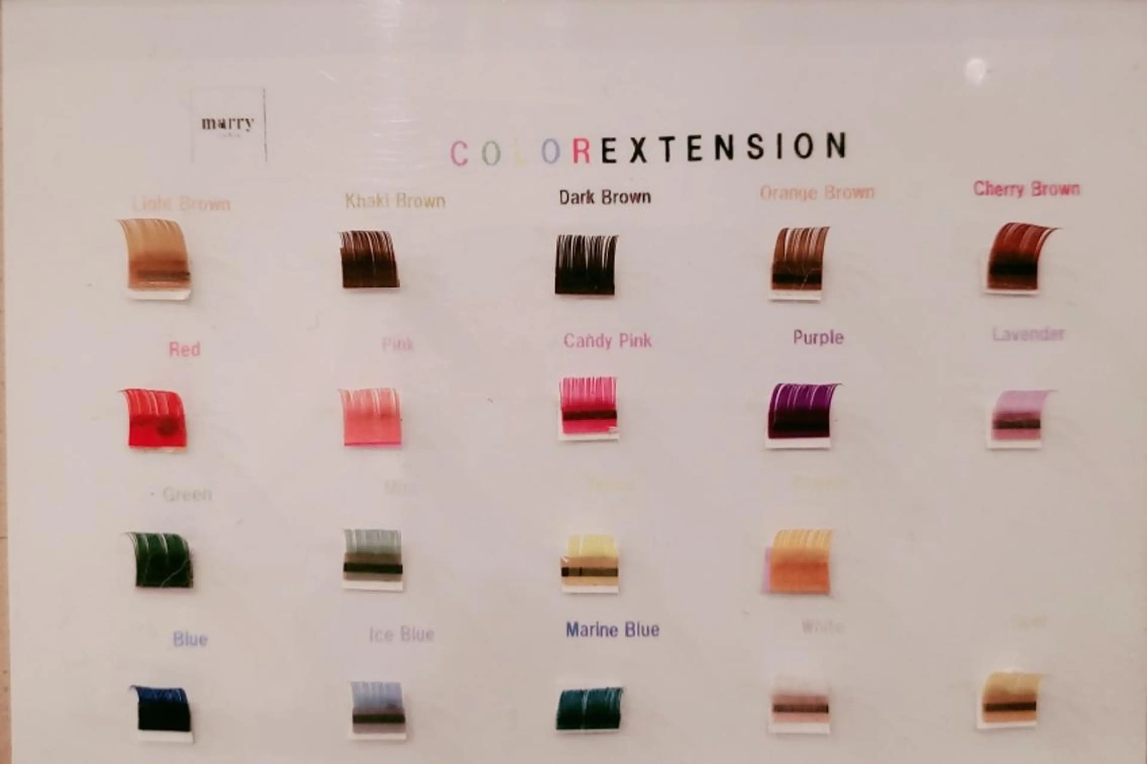 マツエク・マツパ 🌱marry 吉祥寺🌱のマツエク・マツパデザイン