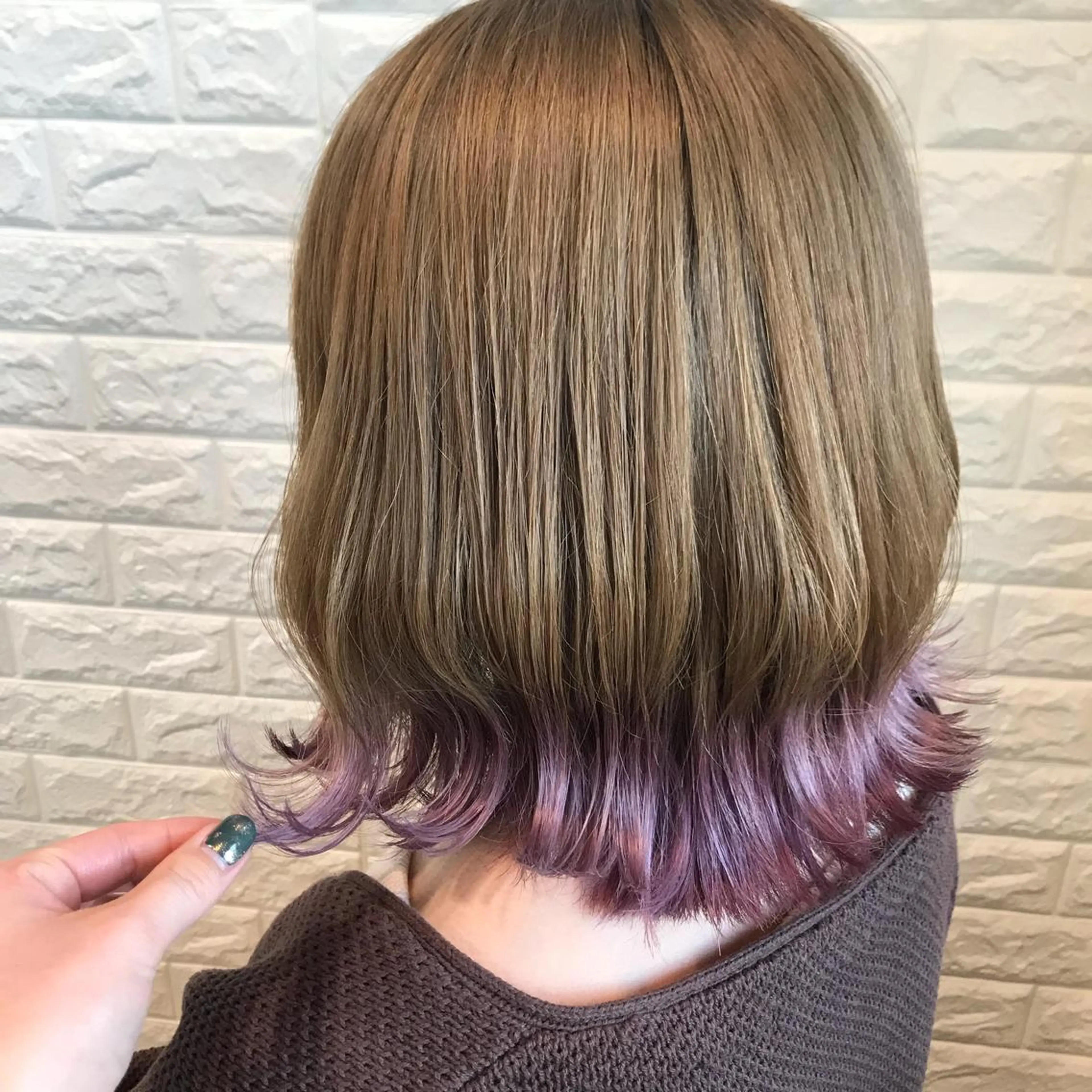 ミディアム カラー knock【ノック】所属・烏丸韓国ヘア🇰🇷 ayaka🎀のヘアスタイル