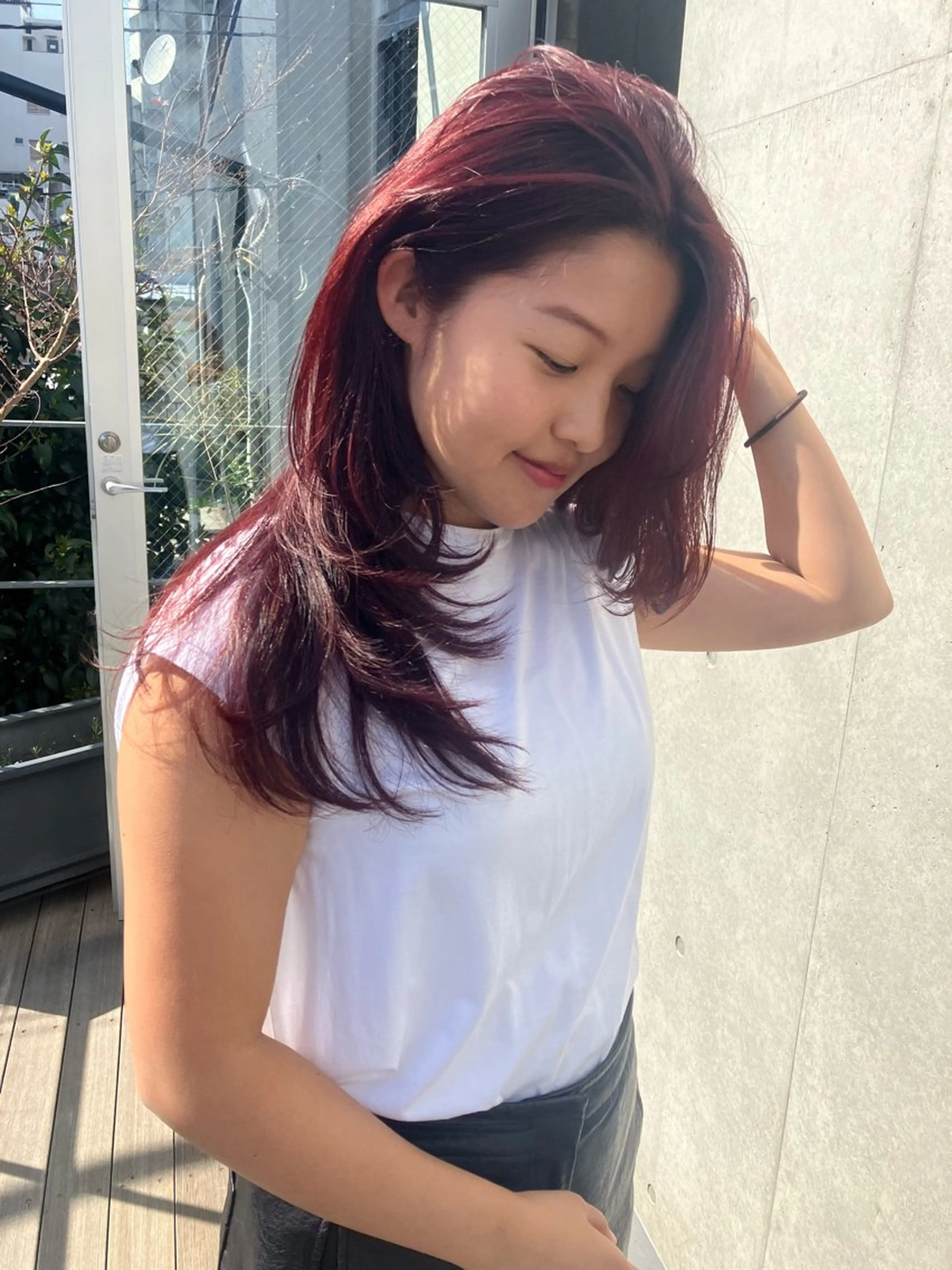 ロング 似合わせカットカラー 👩MINAのヘアスタイル