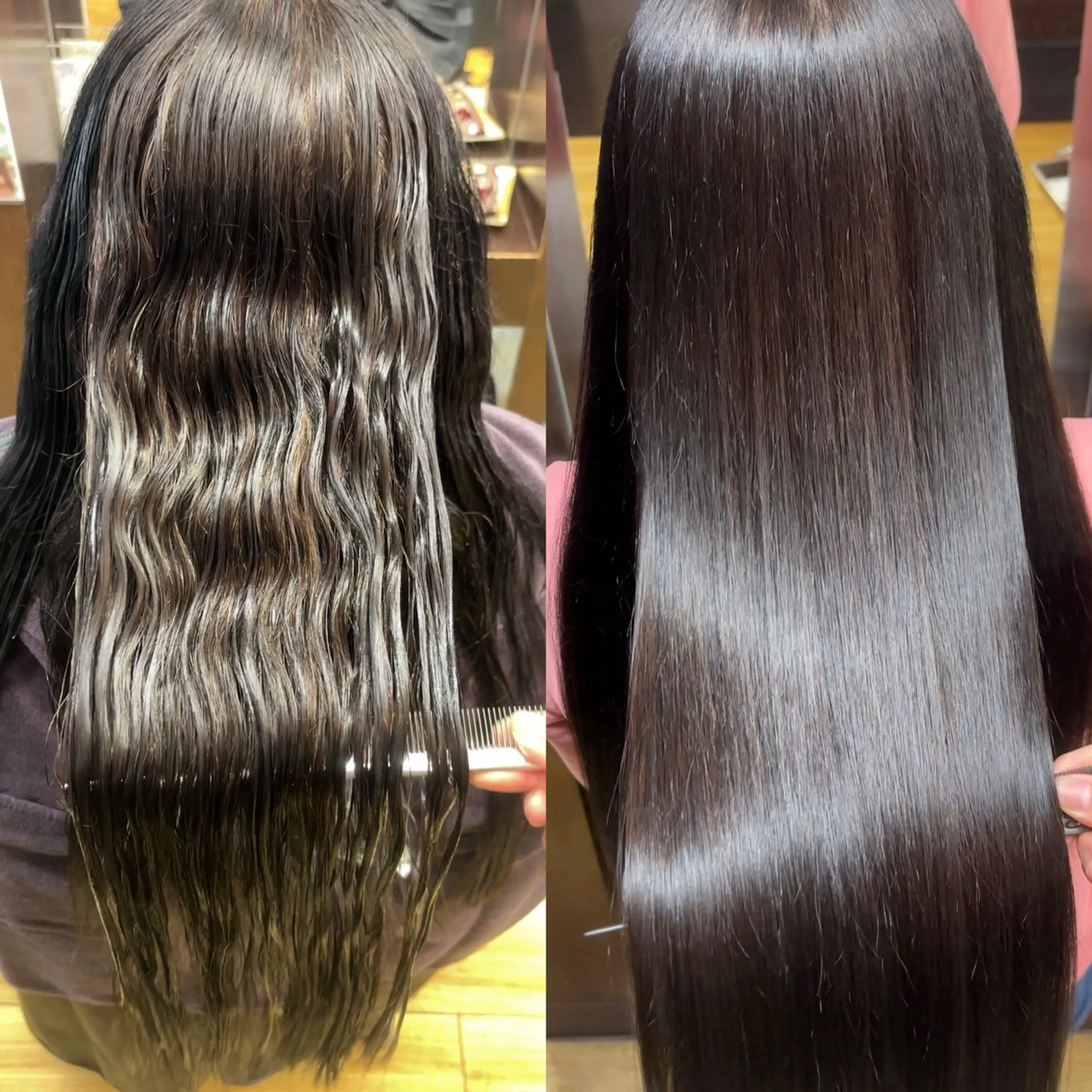 カット＋髪質改善ストレートの写真