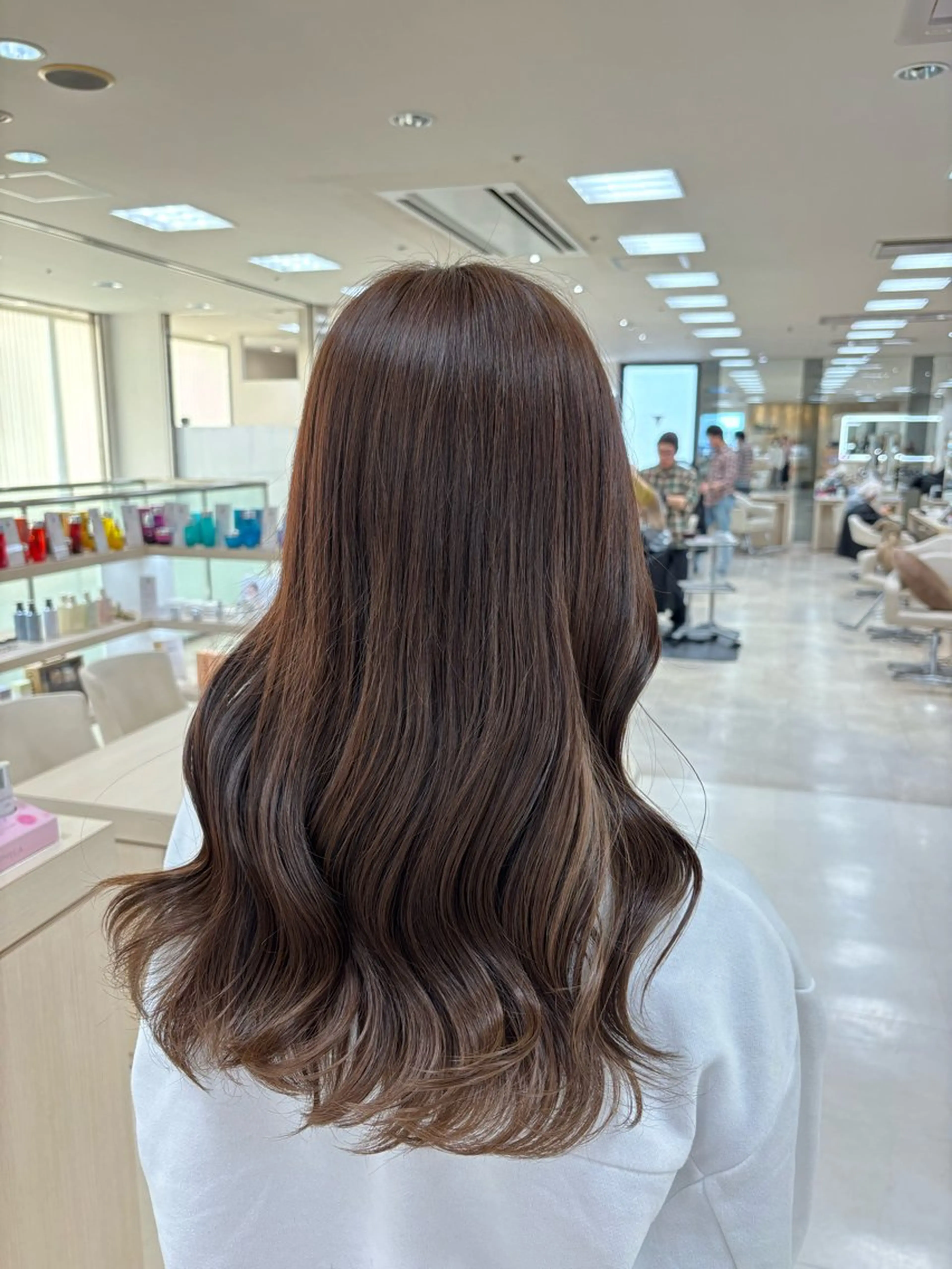 カラー 🎀暖色カラー/透明 感カラー/ひな🎀のヘアスタイル