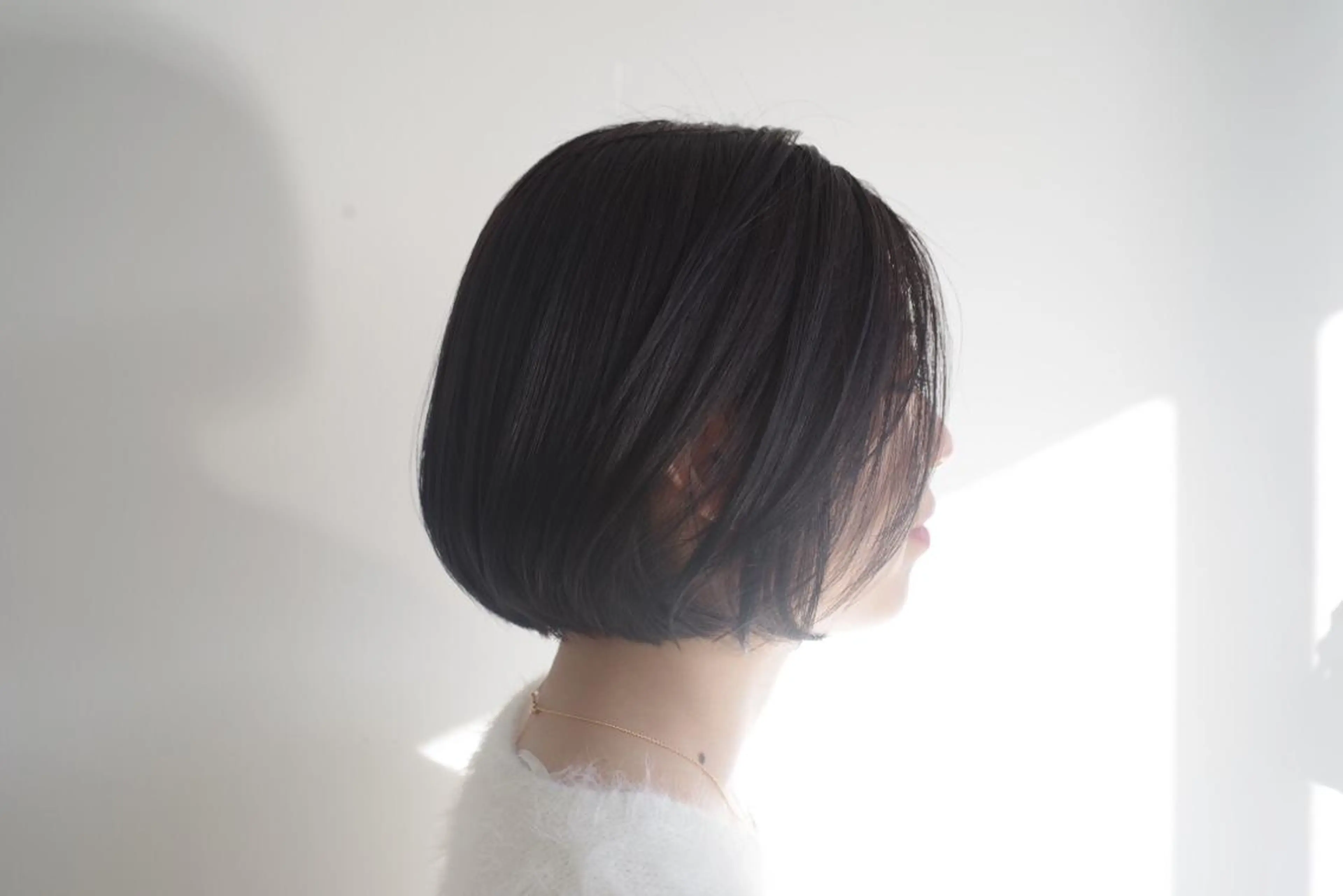 ショート カラー 黒髪 etore 矢場町 南沙希のヘアスタイル