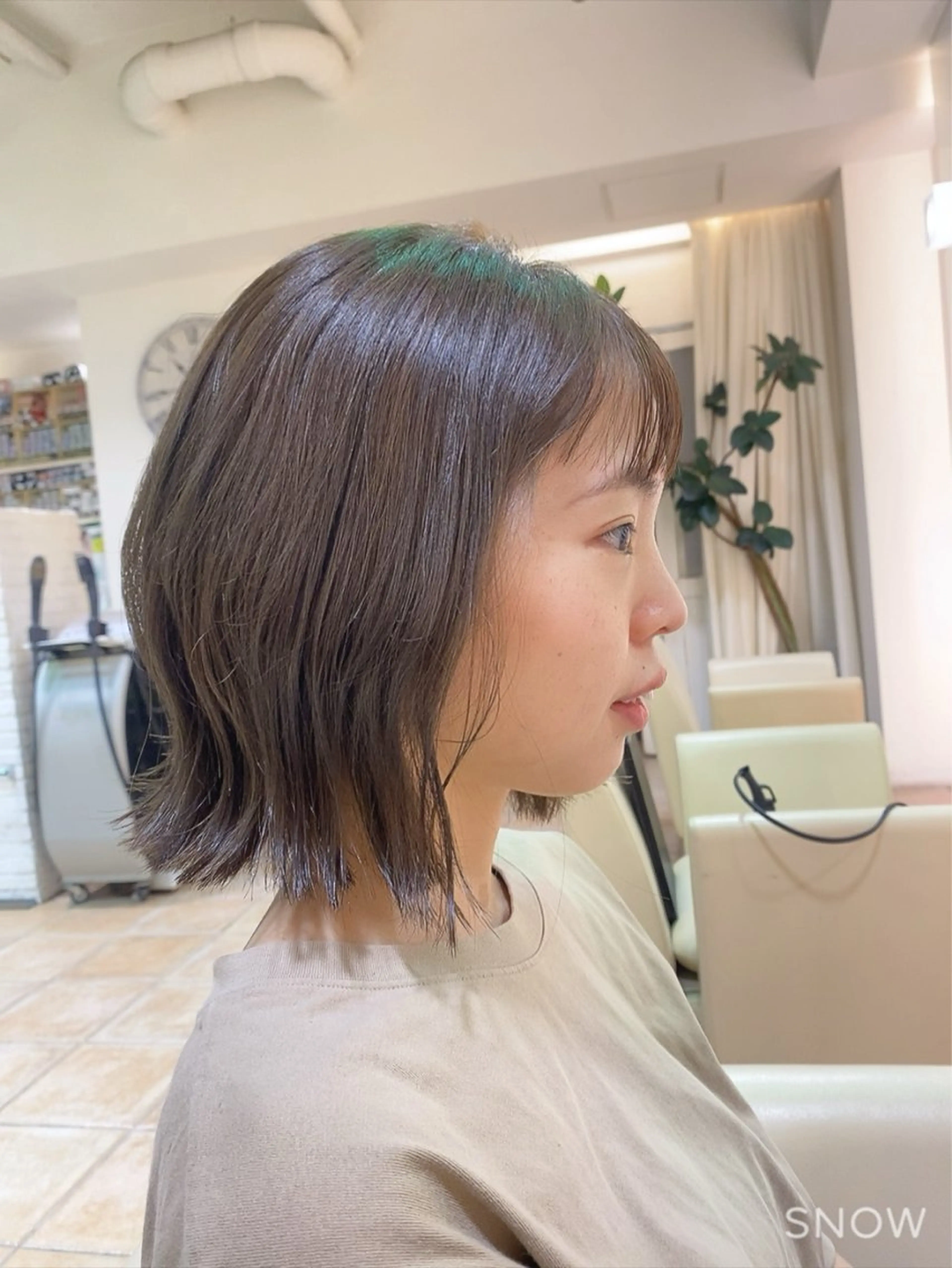 ミディアム Fuse所属・Hana ⭐️カラーモデル募集のヘアスタイル