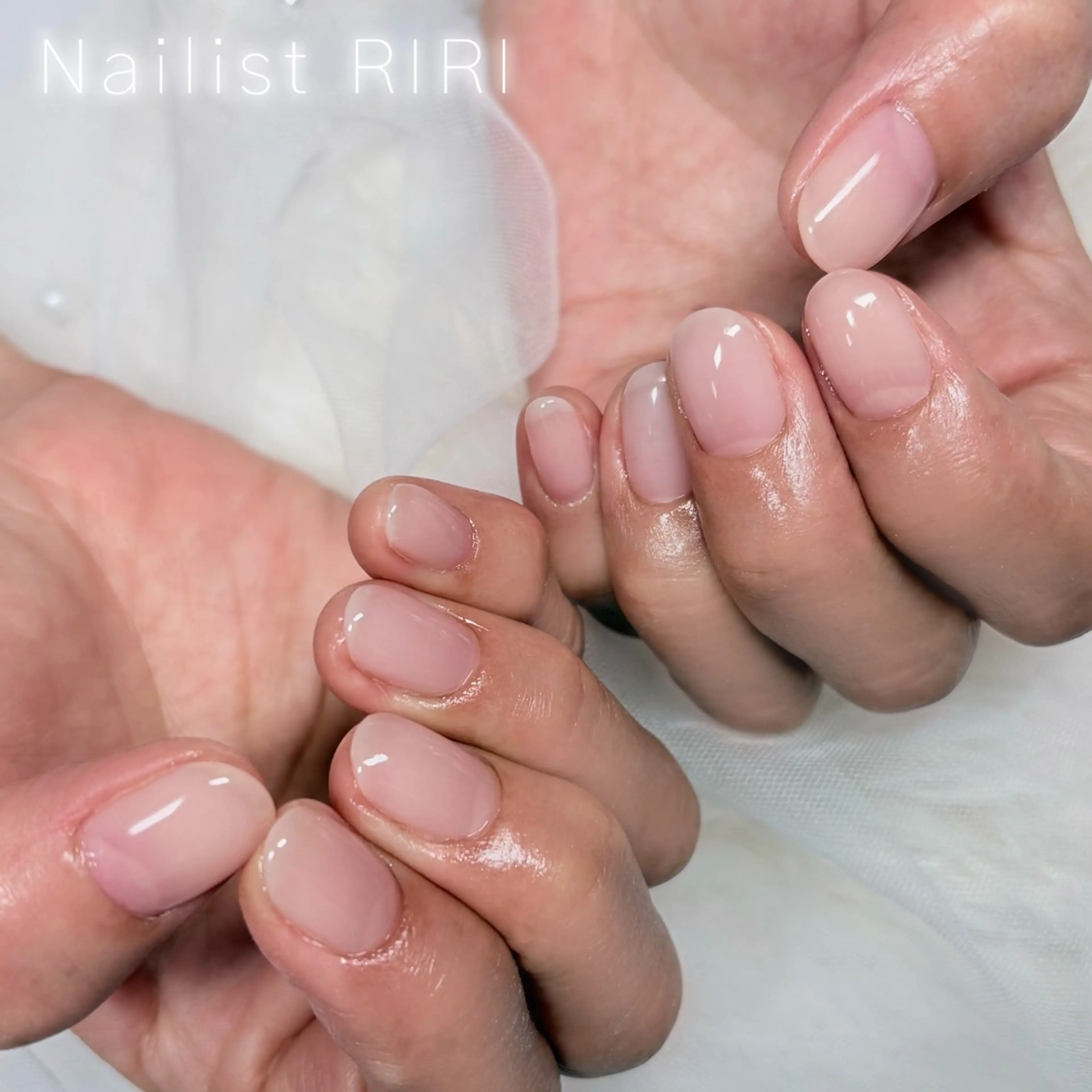 ネイル ハンドネイル salon bT所属・ririnail✴︎ シンプル/ニュアンスのネイルデザイン