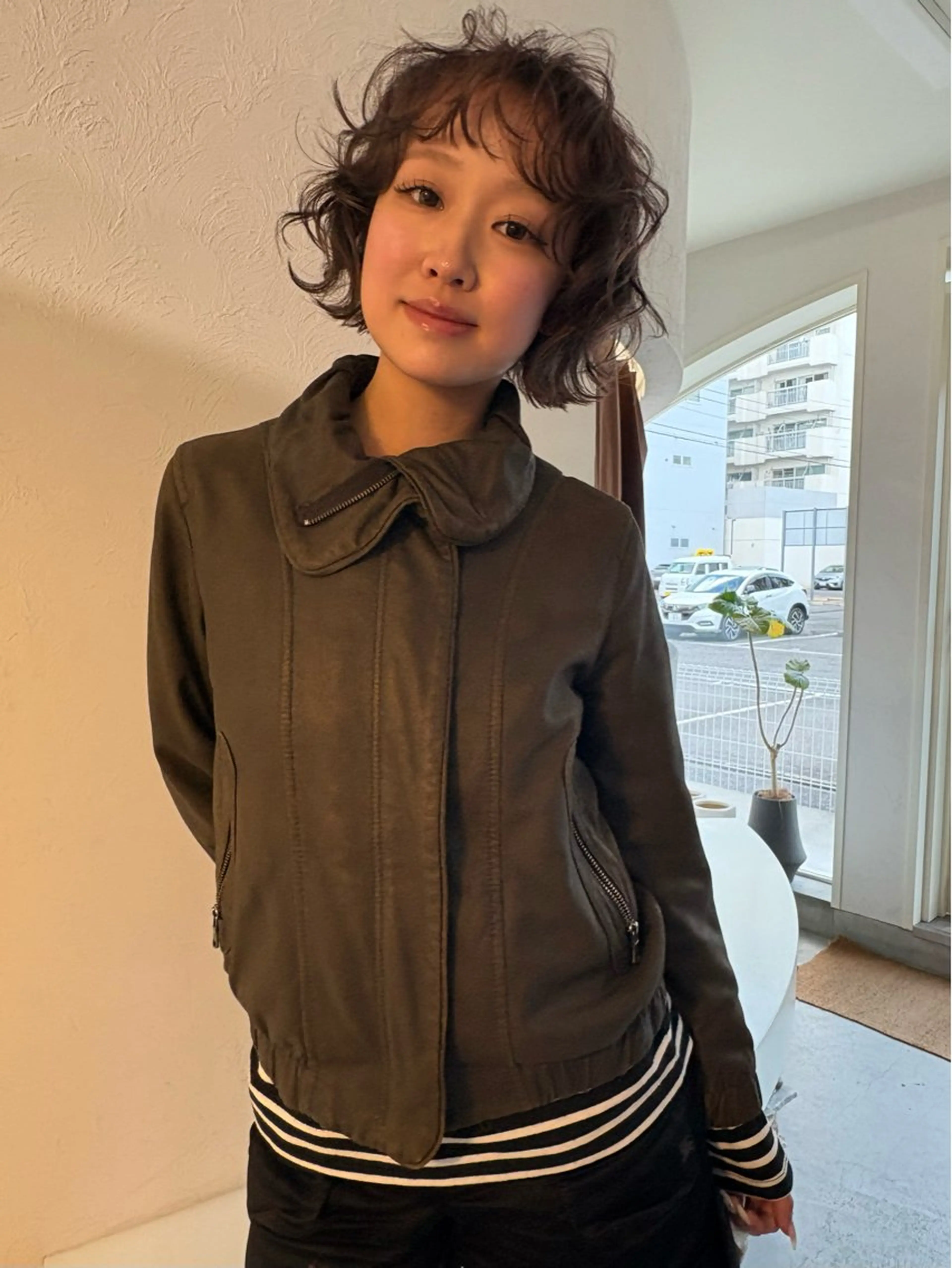 カラー ヘアアレンジ nappe🐏 栄／矢場町のヘアスタイル