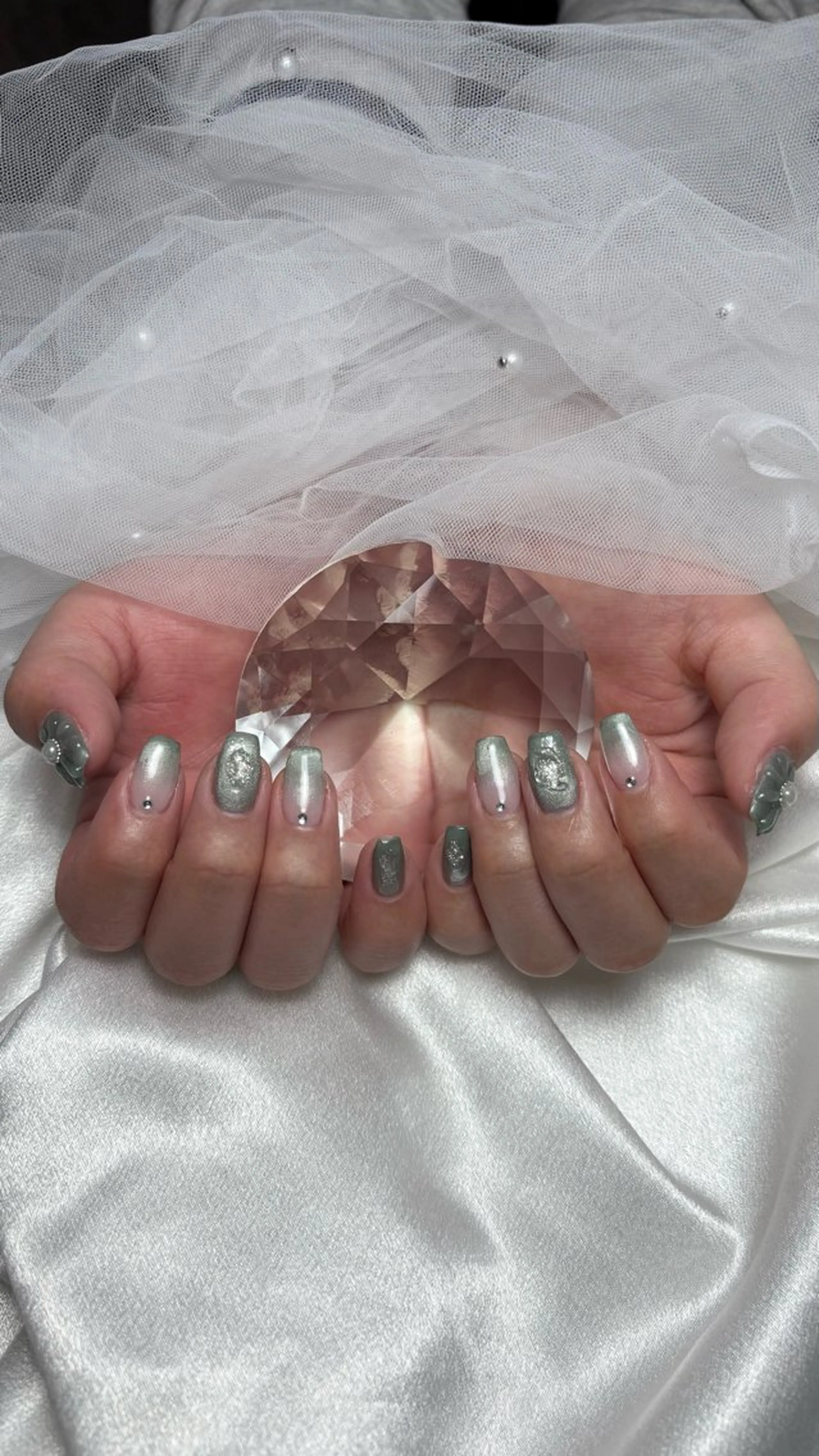 ネイル ハンドネイル Yuna ⟡.·*.のネイルデザイン