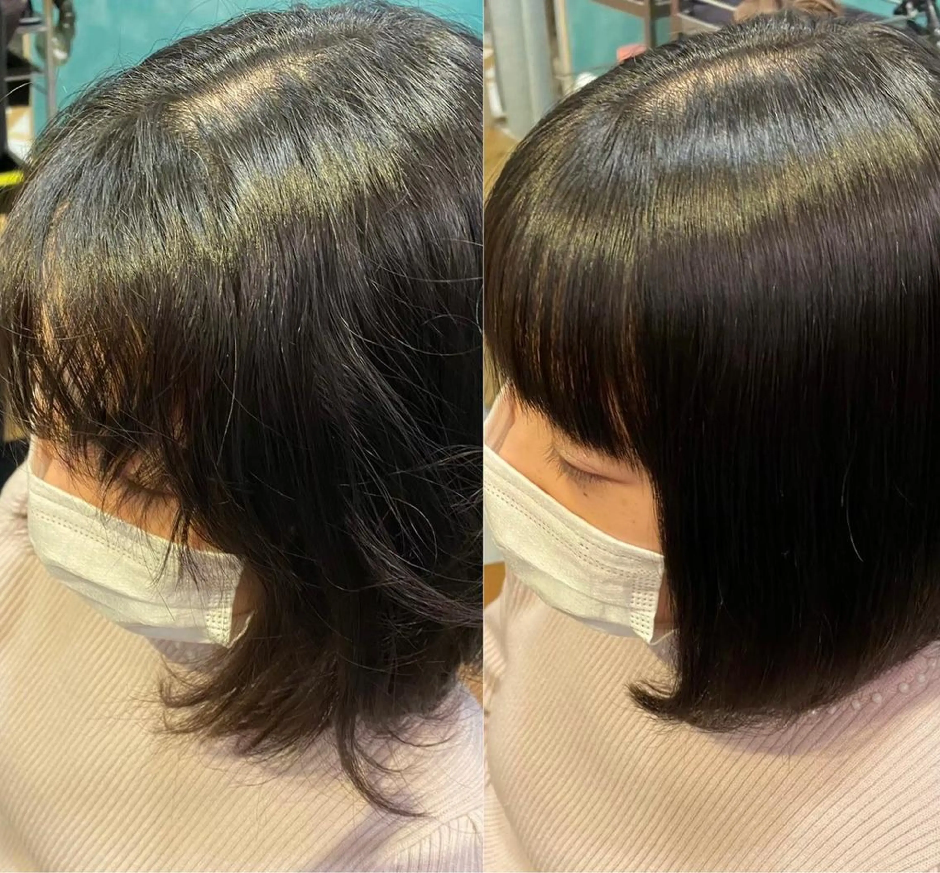🌹自然な前髪縮毛矯正🌹の写真