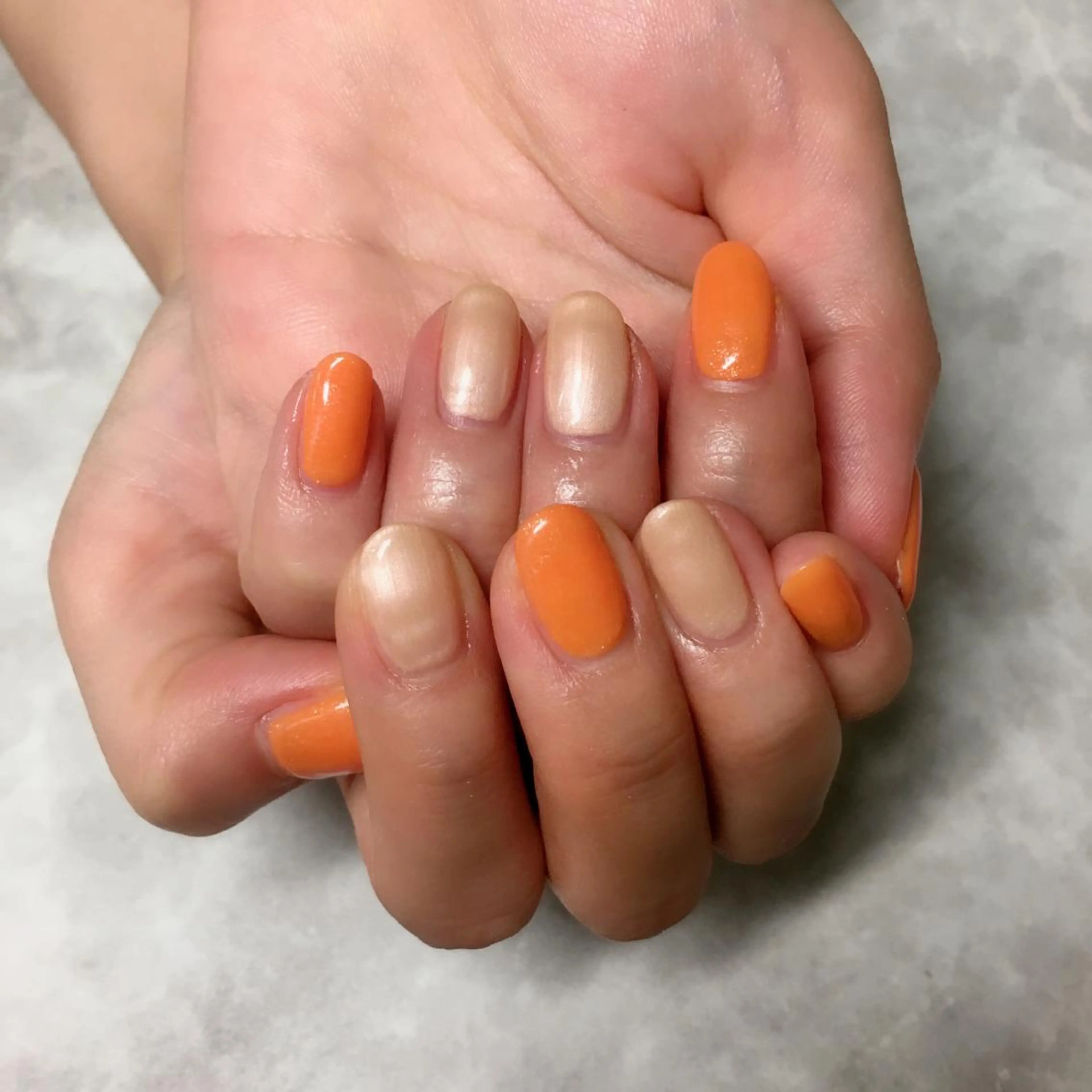 ネイル ワンカラーネイル 自爪育成/深爪矯正 mikiのネイルデザイン