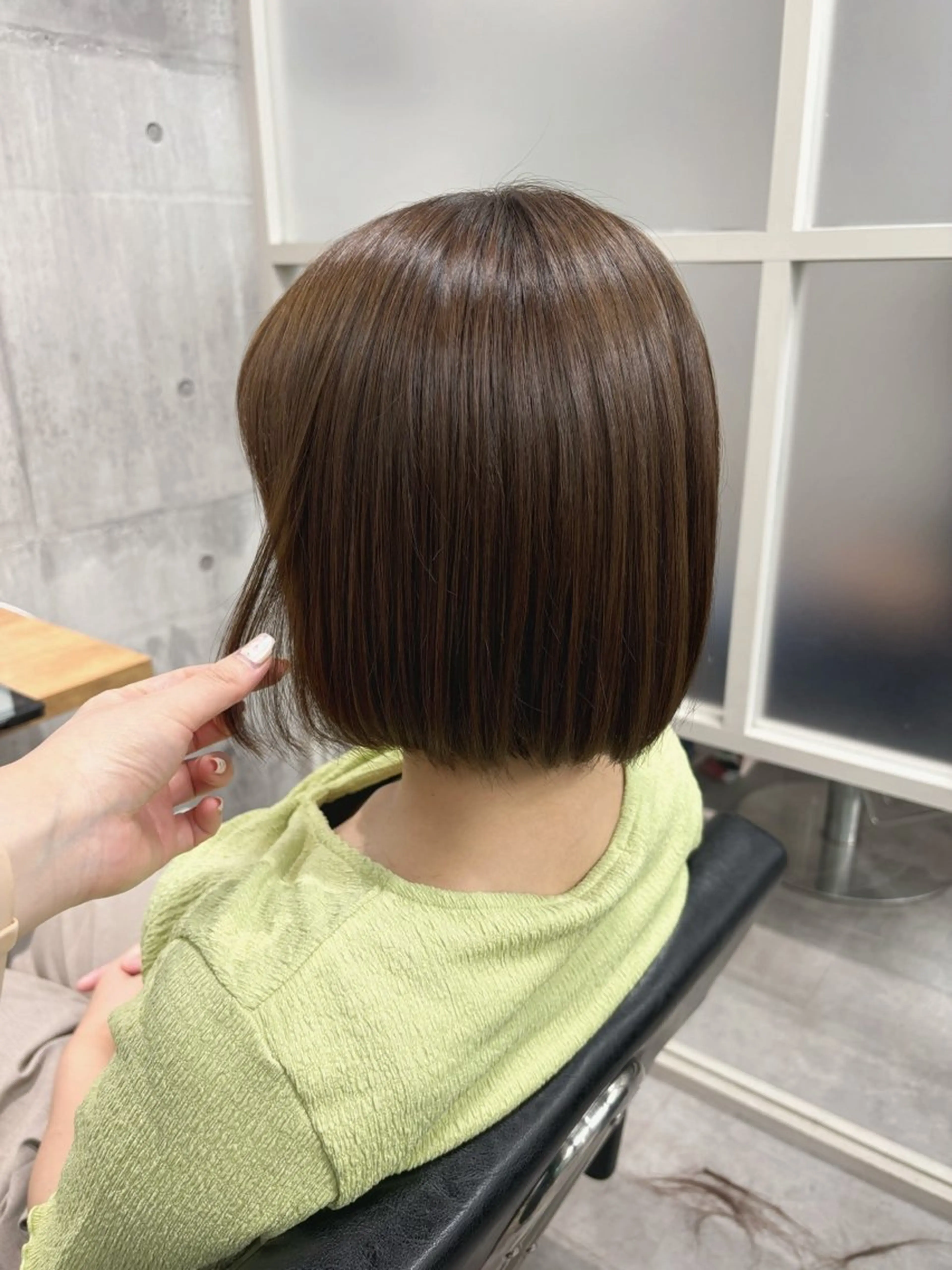 ミディアム カラー ヘアアレンジ ボブ カット ヘアカラー トリートメント 🌷大澤ゆい🌷 stylistのヘアスタイル