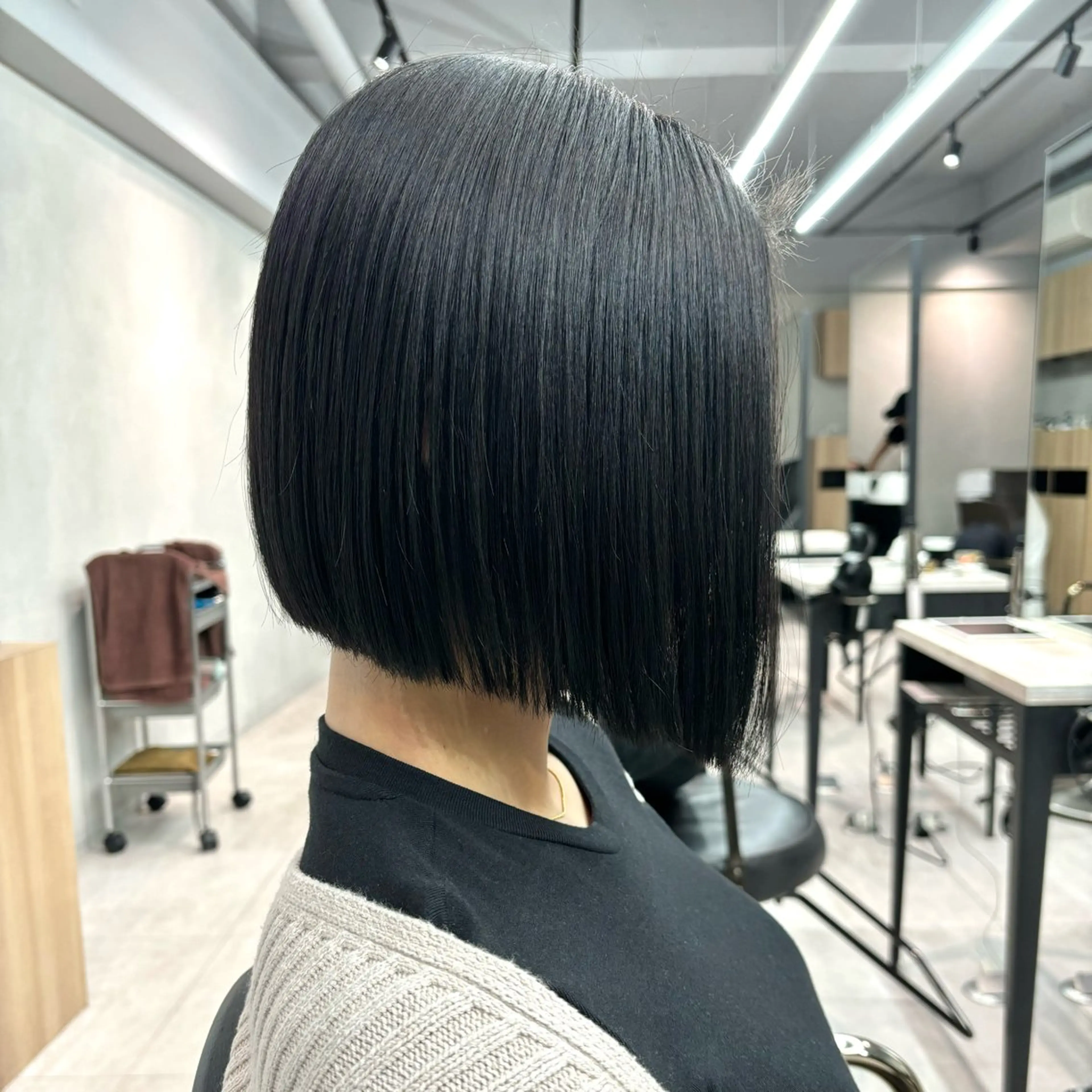 ショート ボブ ボブ/透明感カラー/ 似合わせ🌿高田知那のヘアスタイル