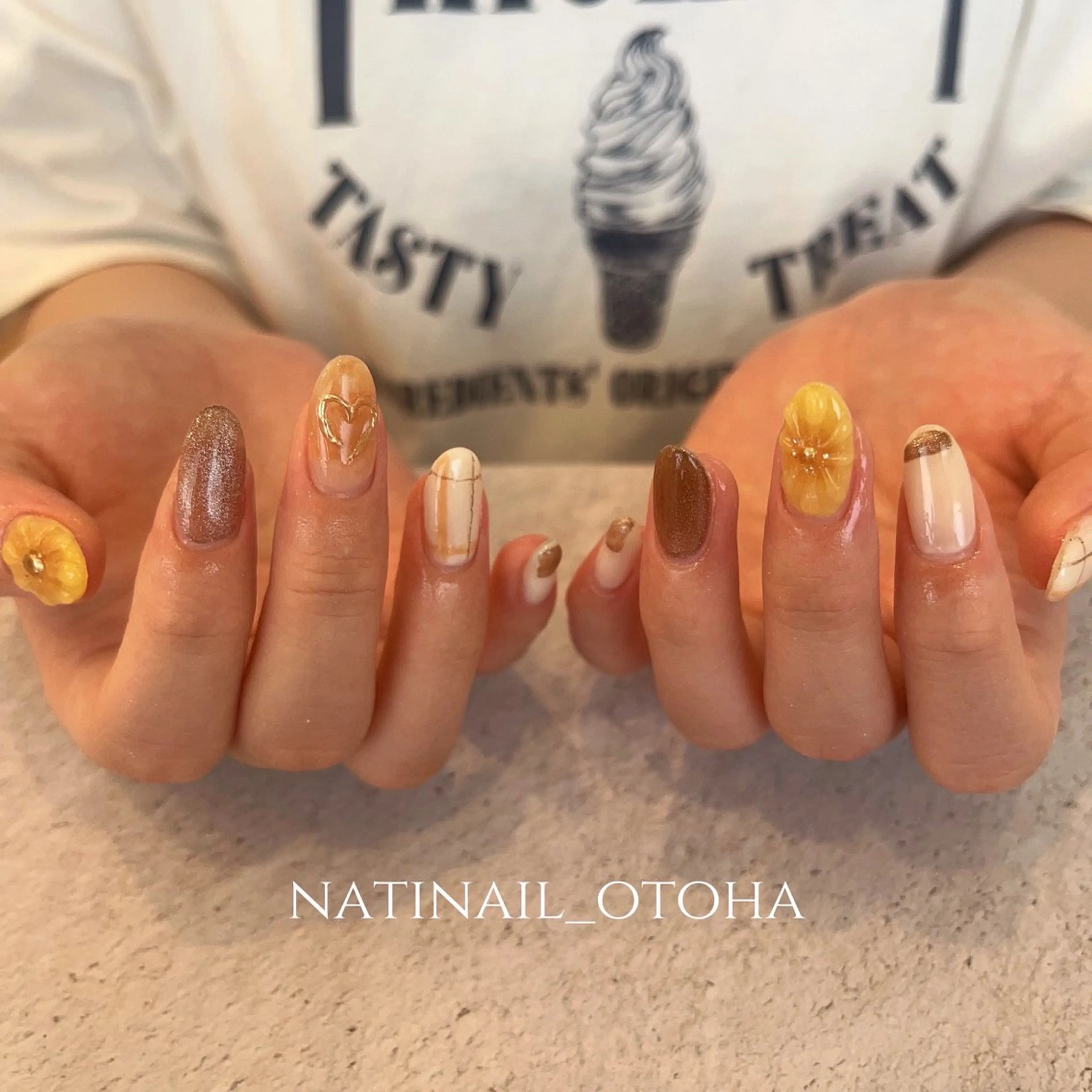 ネイル ハンドネイル natinail_otoha所属・toa. nailのネイルデザイン