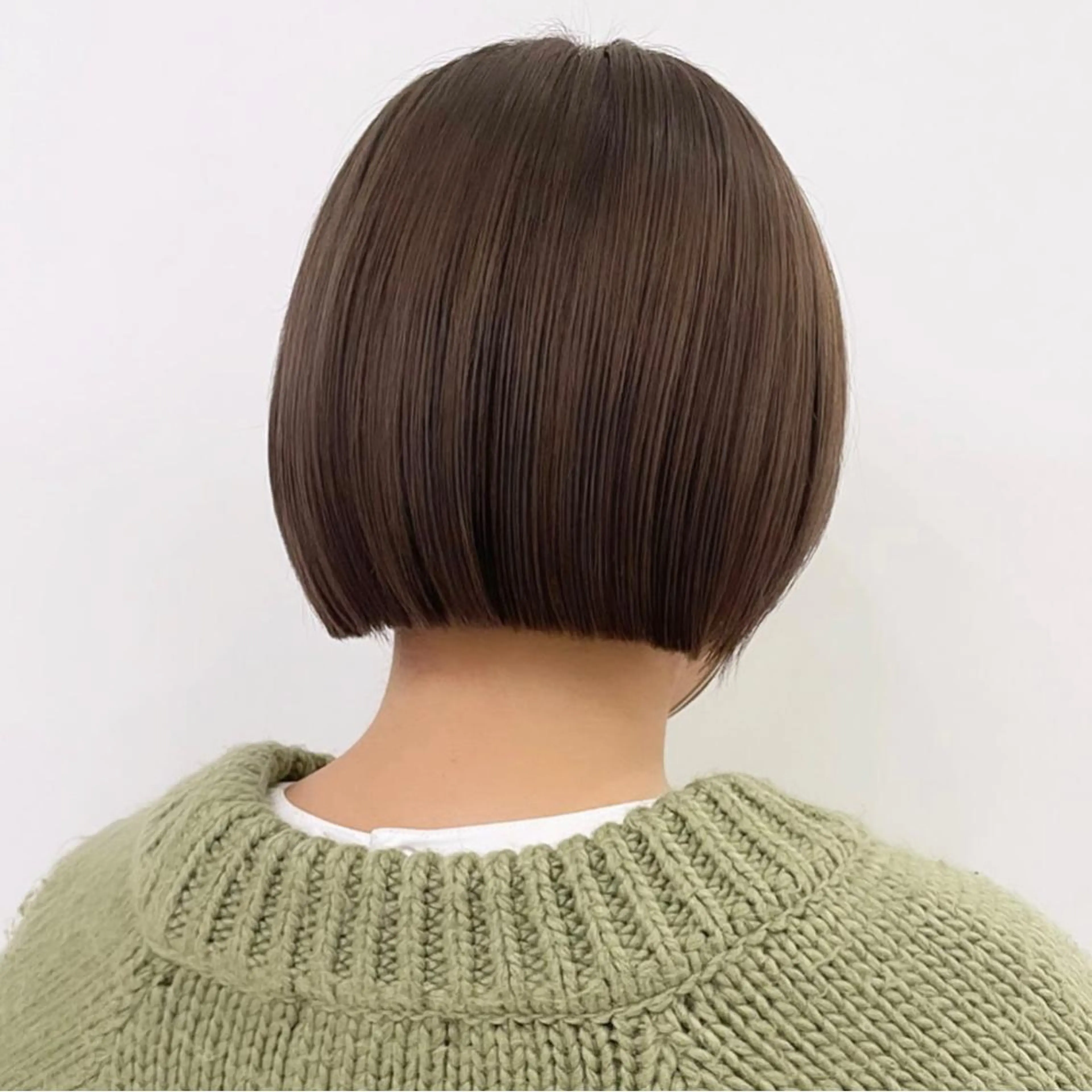 ミディアム カラー ベージュカラー ブリーチ 透明感カラー ボブ カット ベージュ🤎透明感 カラー🤎anriのヘアスタイル